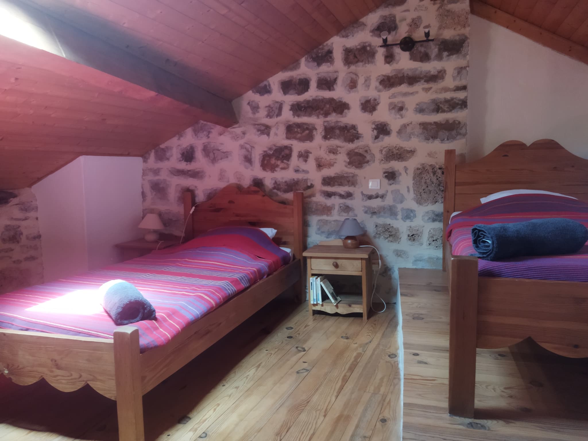 Mezzanine, 2 lits simples