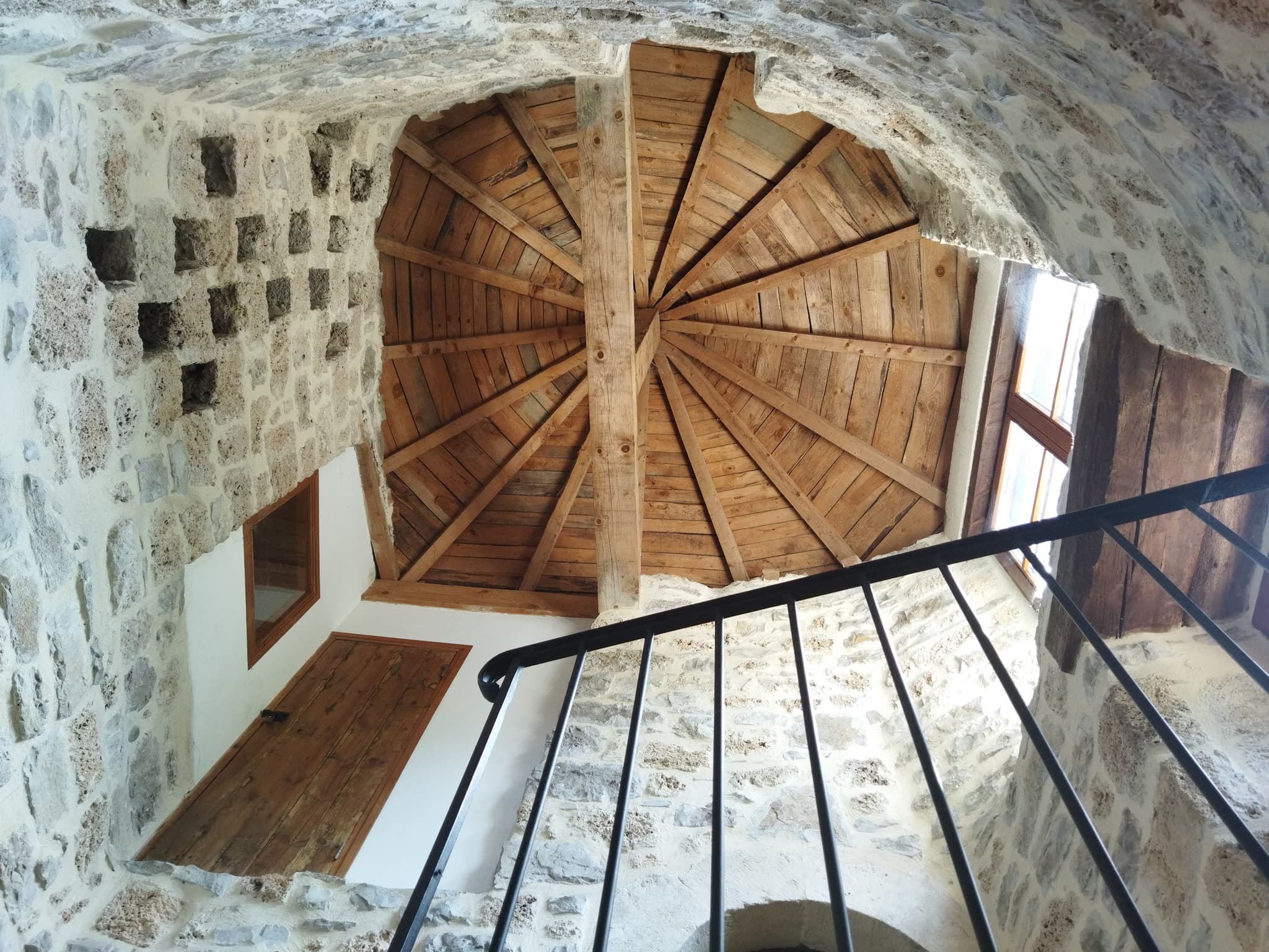 La tour, vue intèrieure