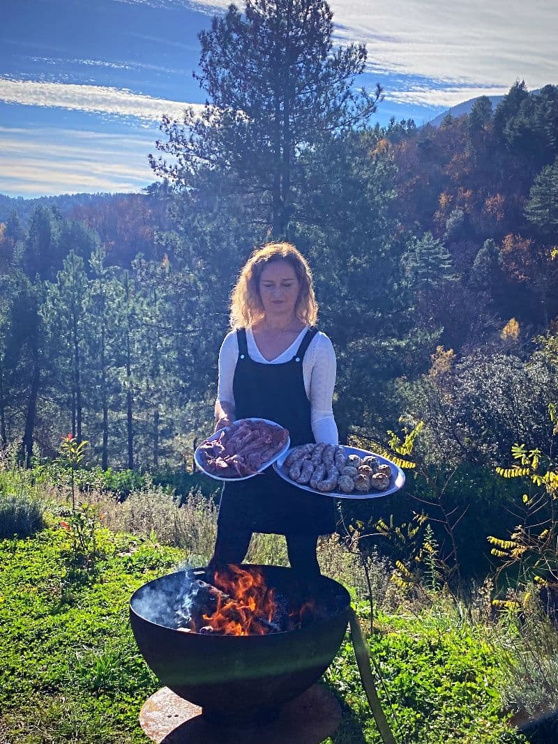 Grillade au brassero