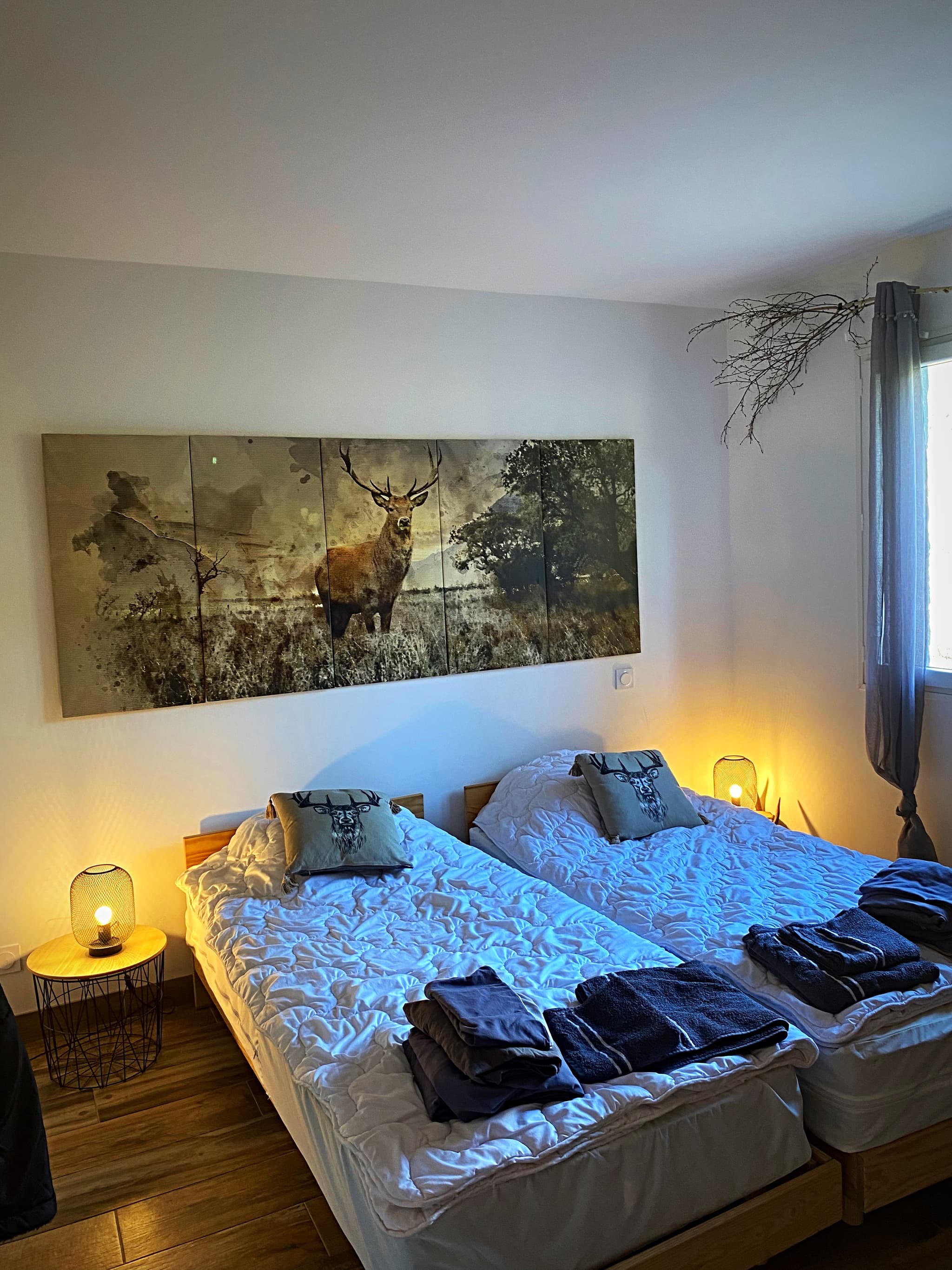 Chambre Cerf avec salle de bain privative