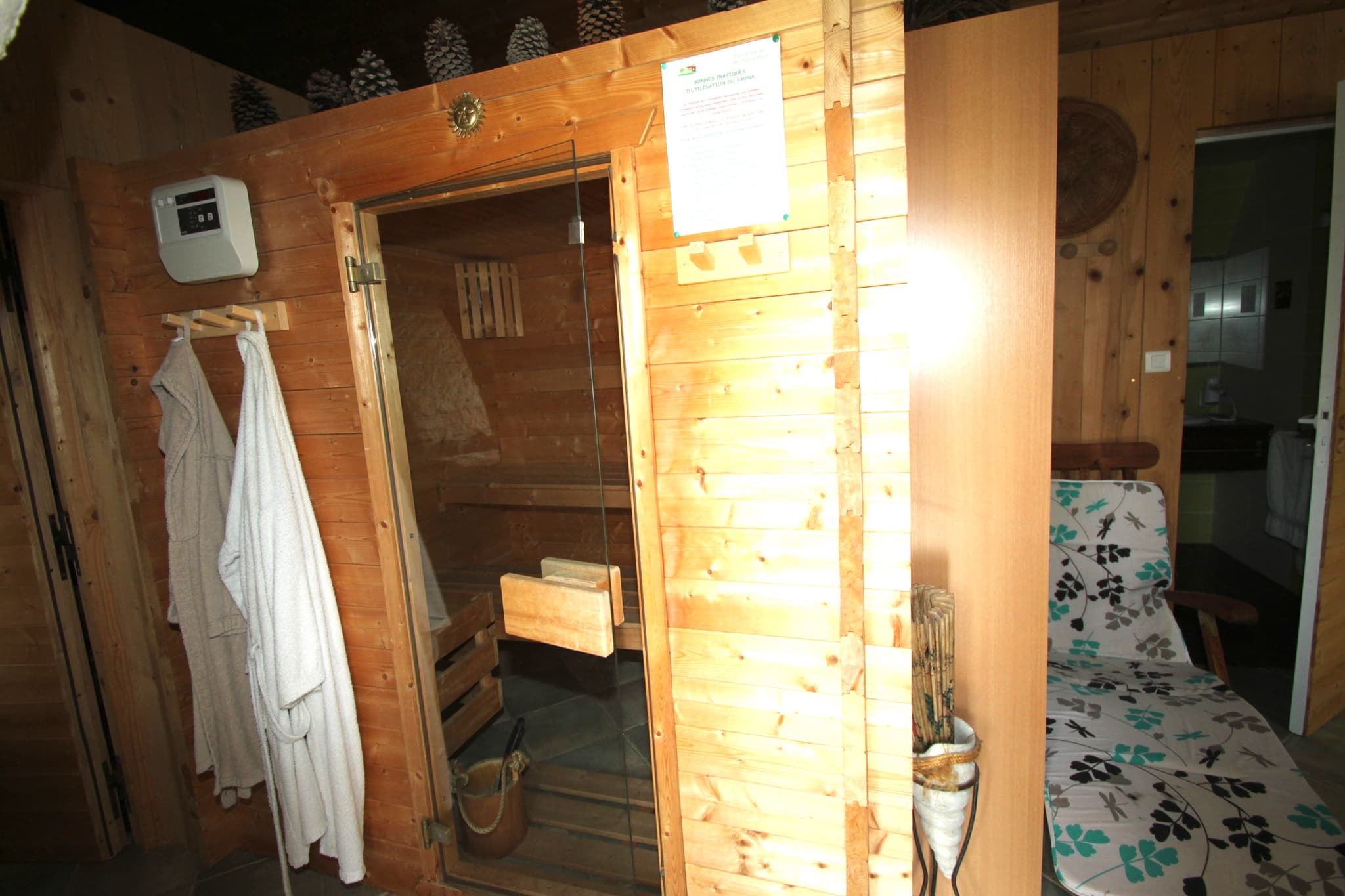 LEdS - Espace Bien-Etre - Le sauna