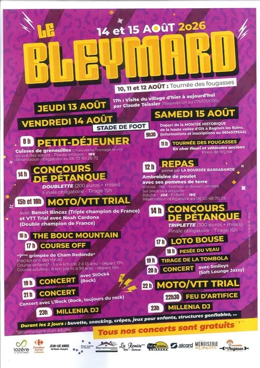 Le Bleymard en fete