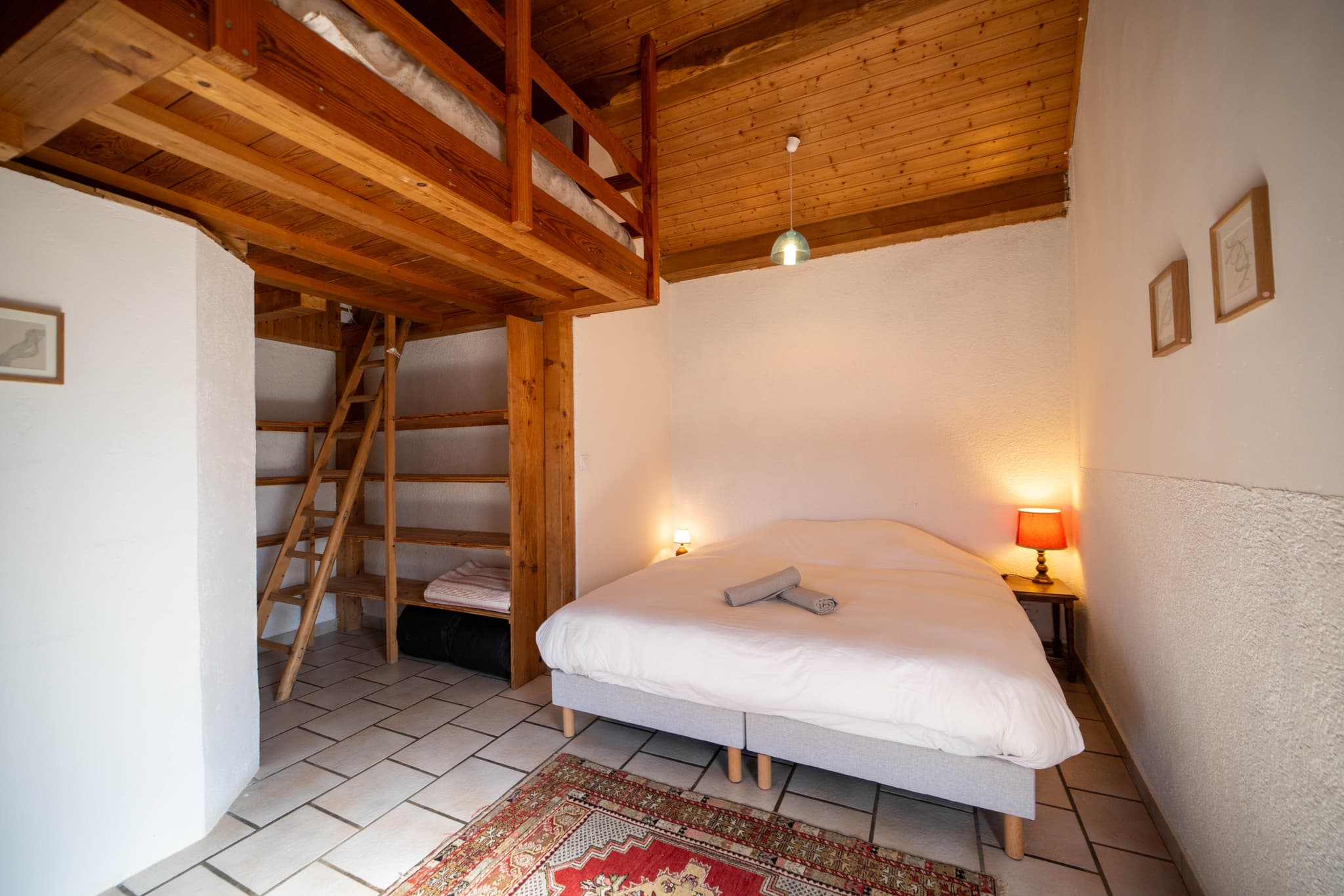 Chambre Lou Pommier (lits collés)