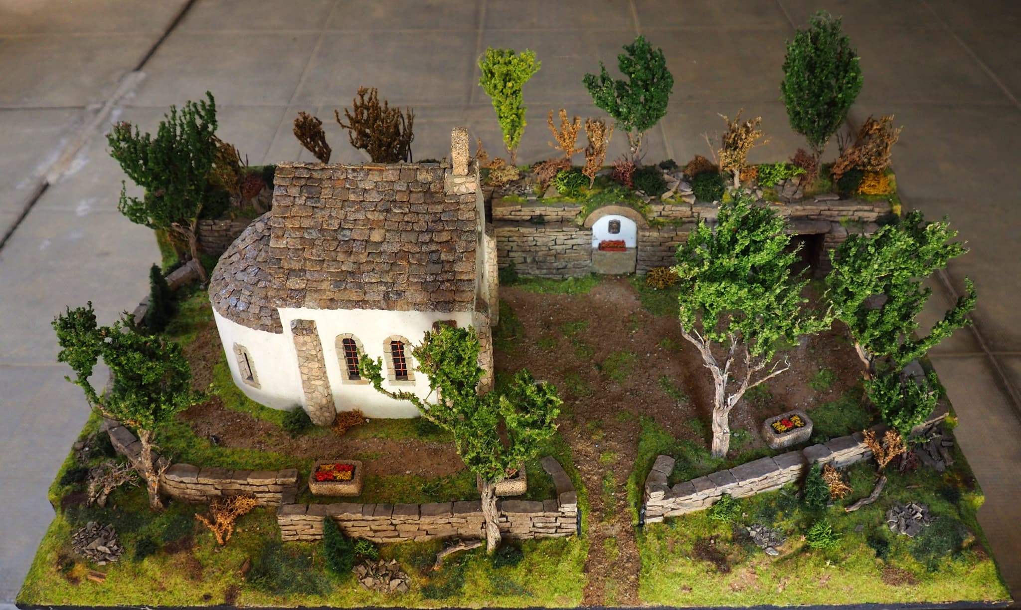 MAQUETTE DE LA CHAPELLE