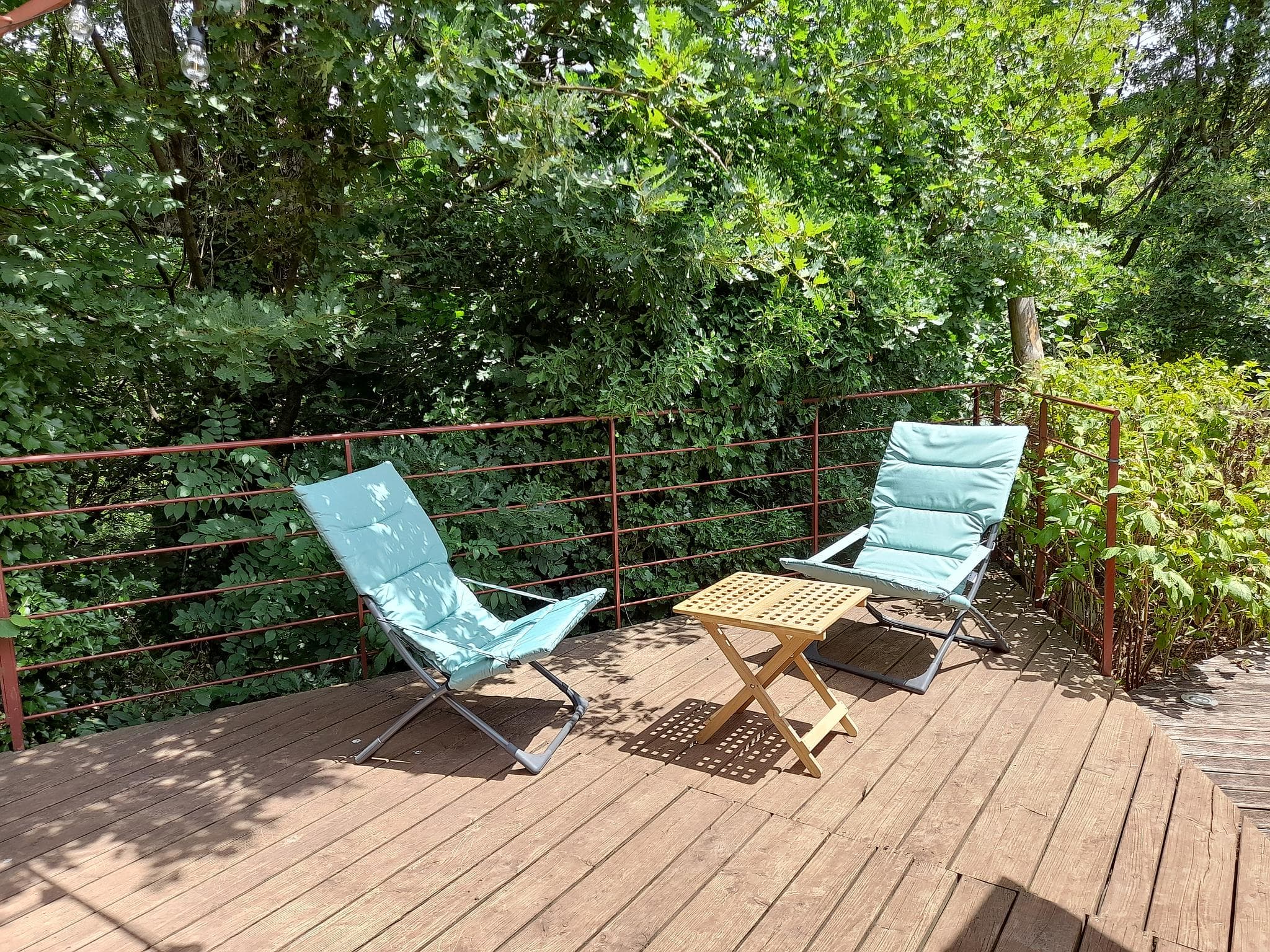 Maison coin détente terrasse