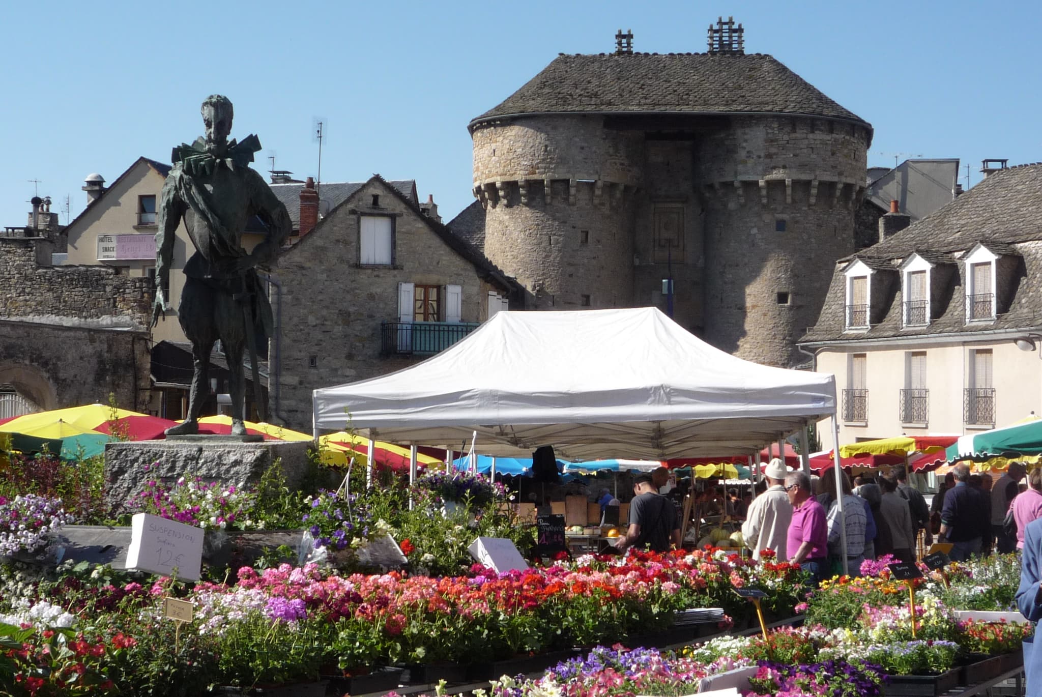 Henri IV au Marché de Marvejols