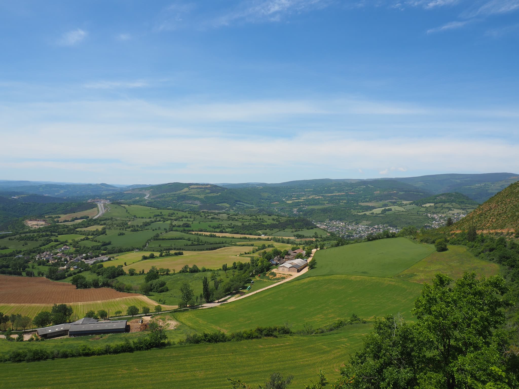 Vue sur Saint-Bonnet depuis le Truc