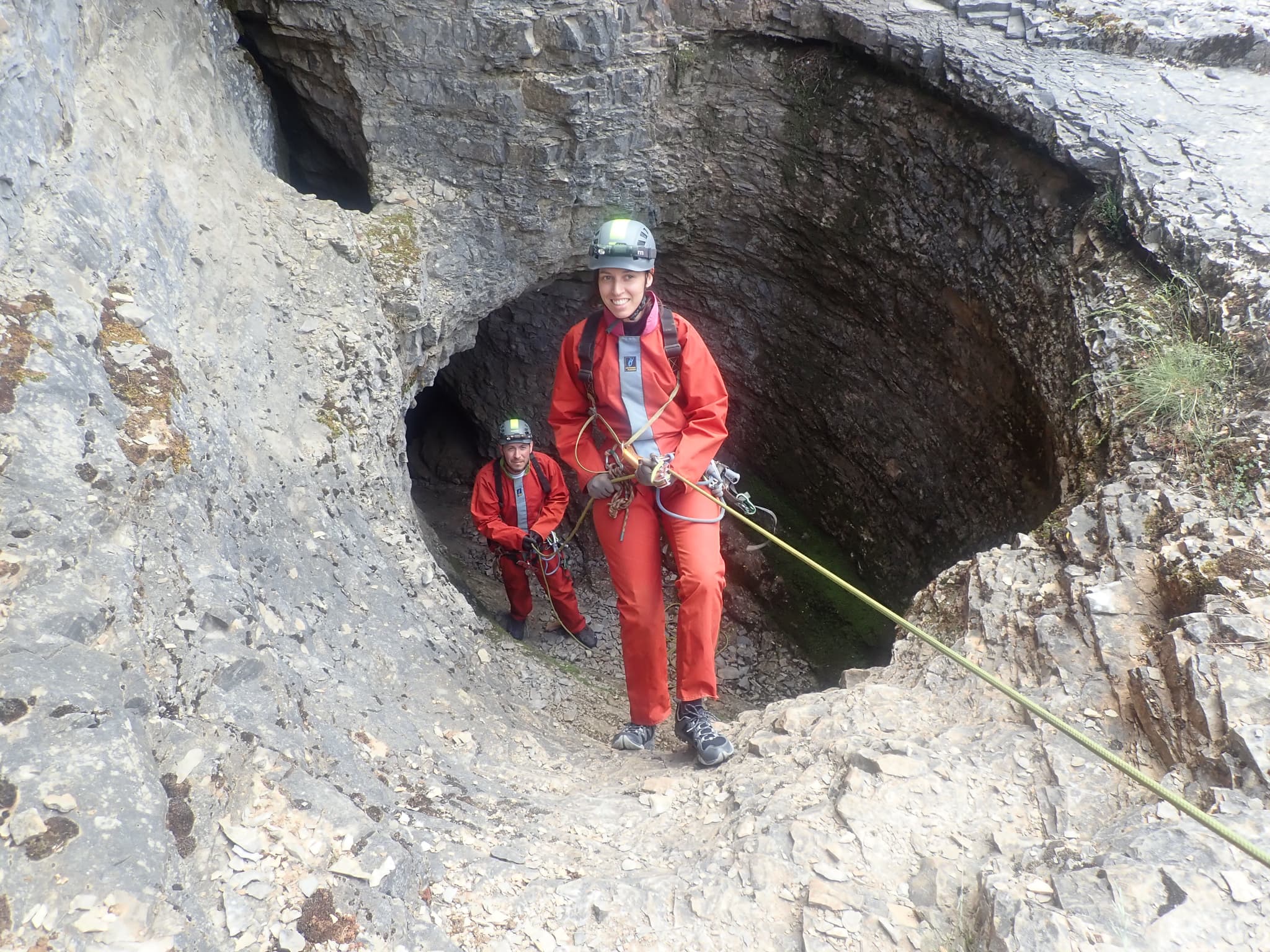 Technique de descente sur corde