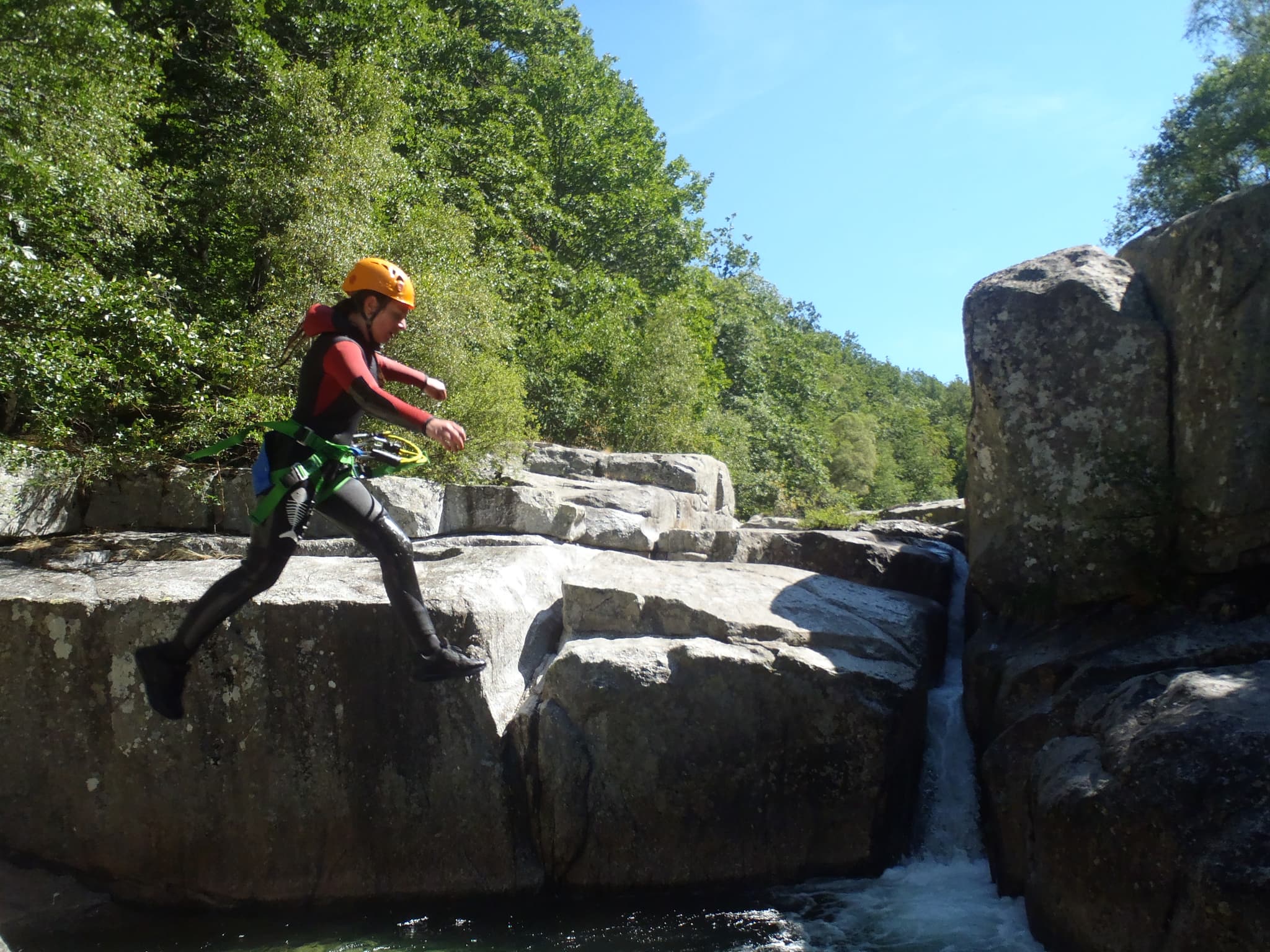 Canyoning Gorges du tarn - La Cazelle Sport Nature