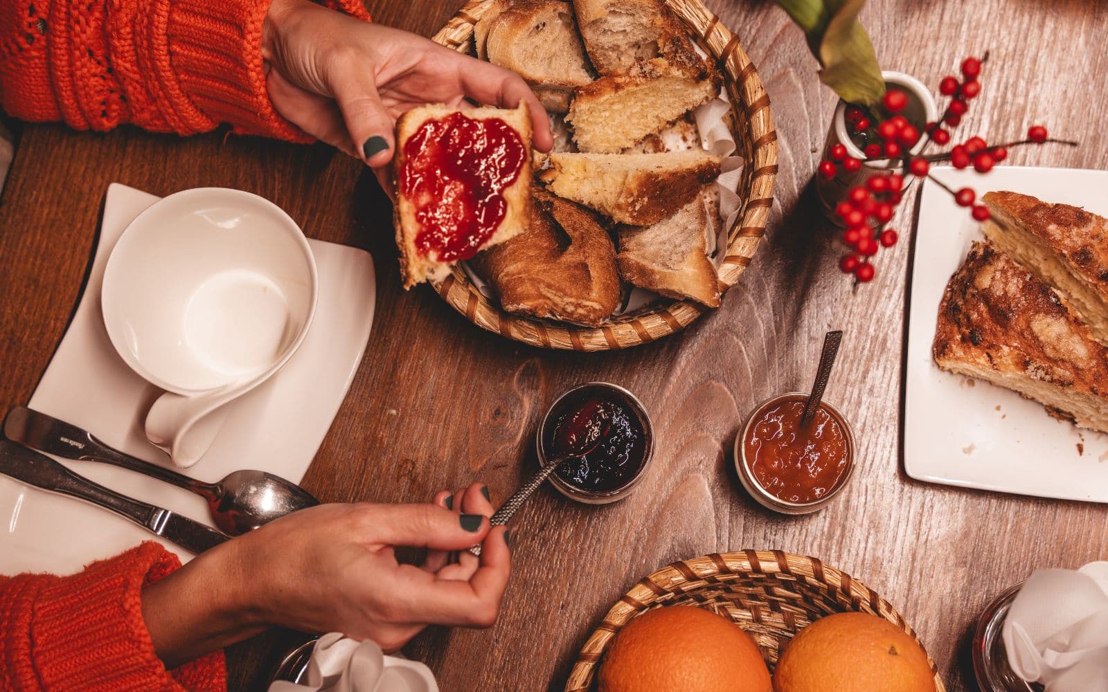 Petit déjeuner à la française
