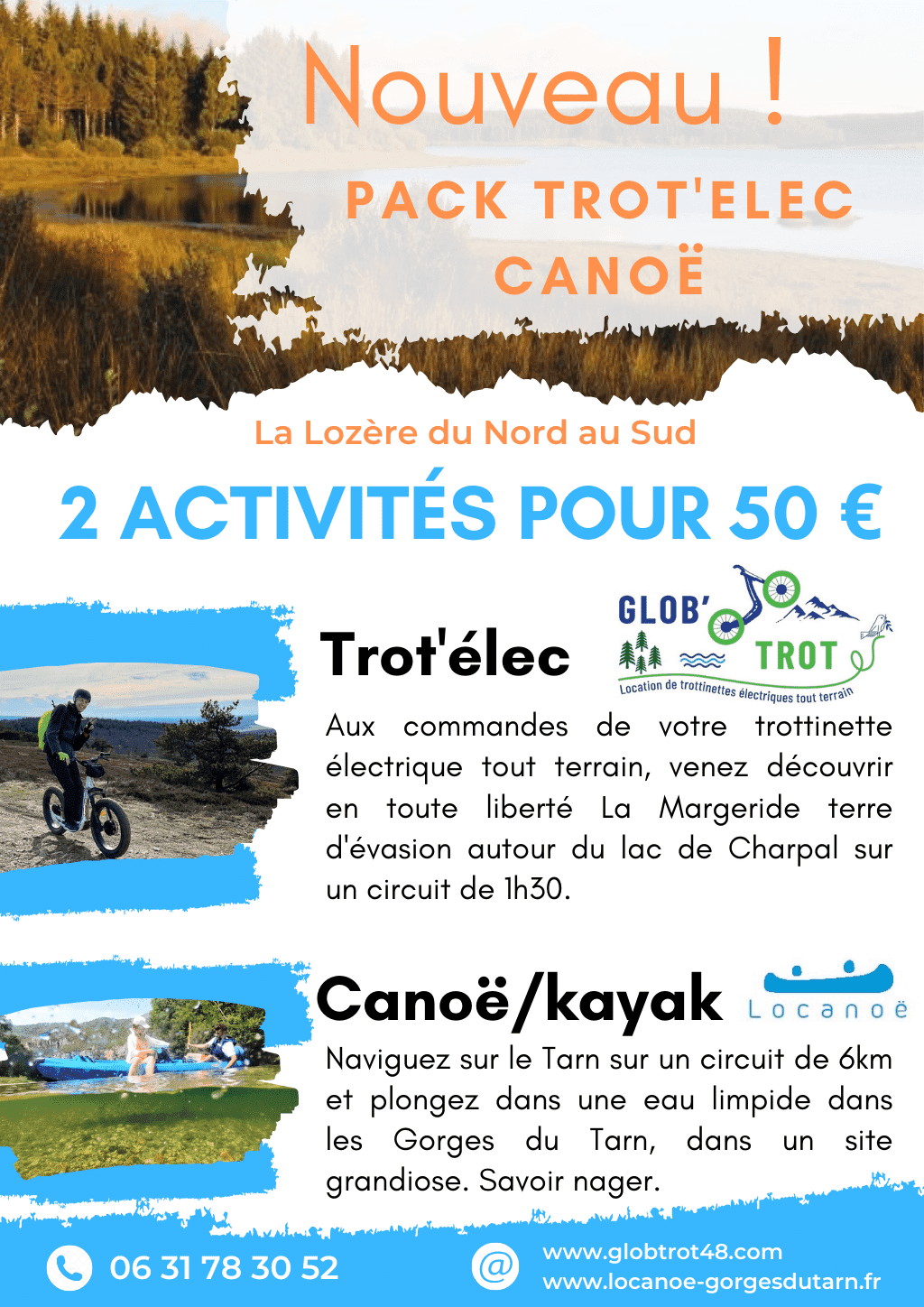 Pack Trot canoë 24