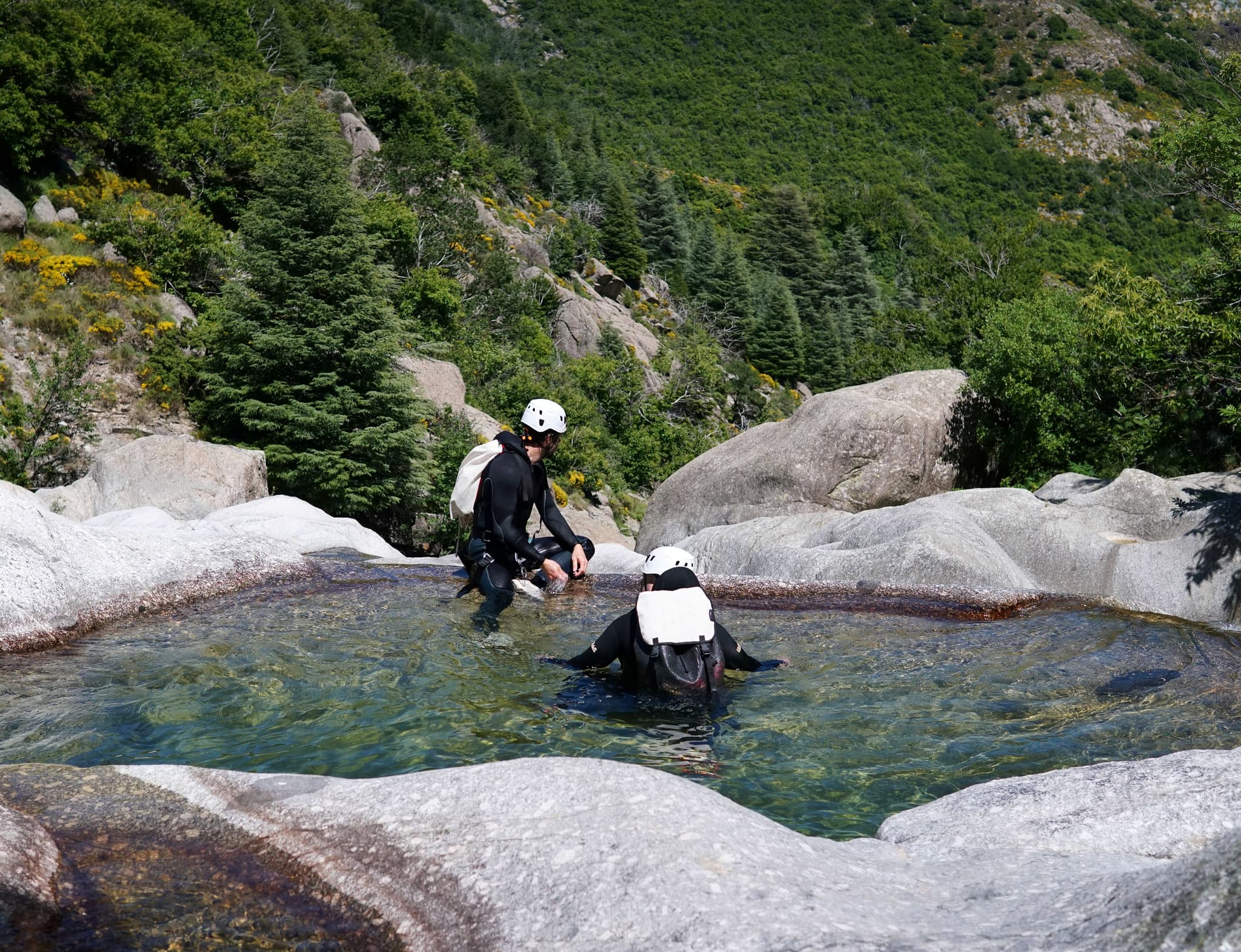 Photosite Cévennes canyoning