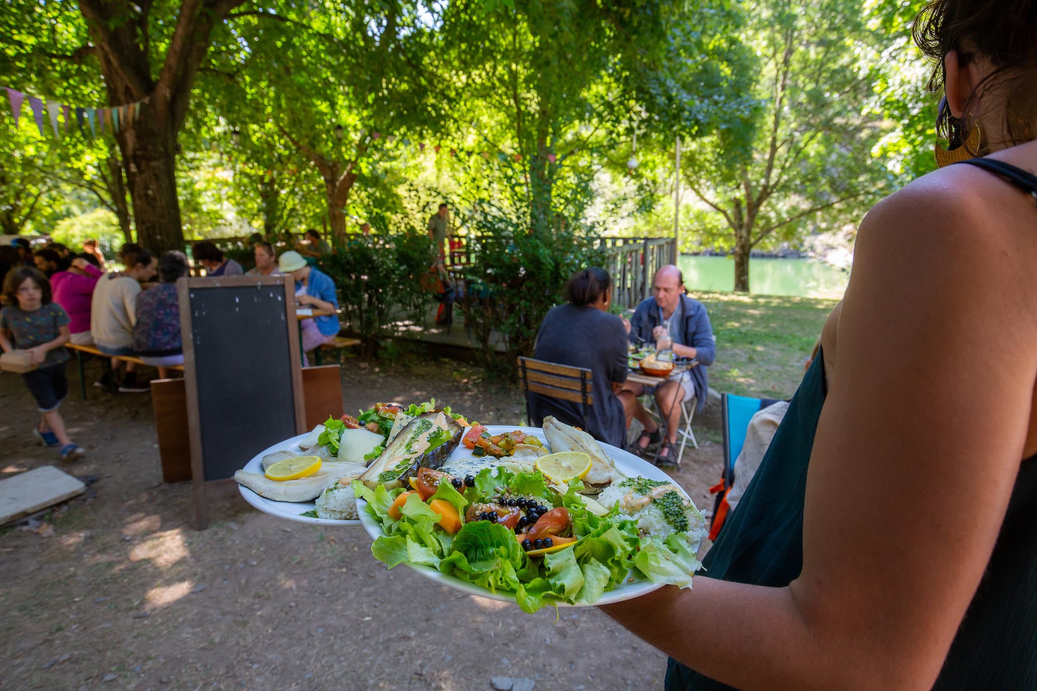 Repas guinguette Villefort
