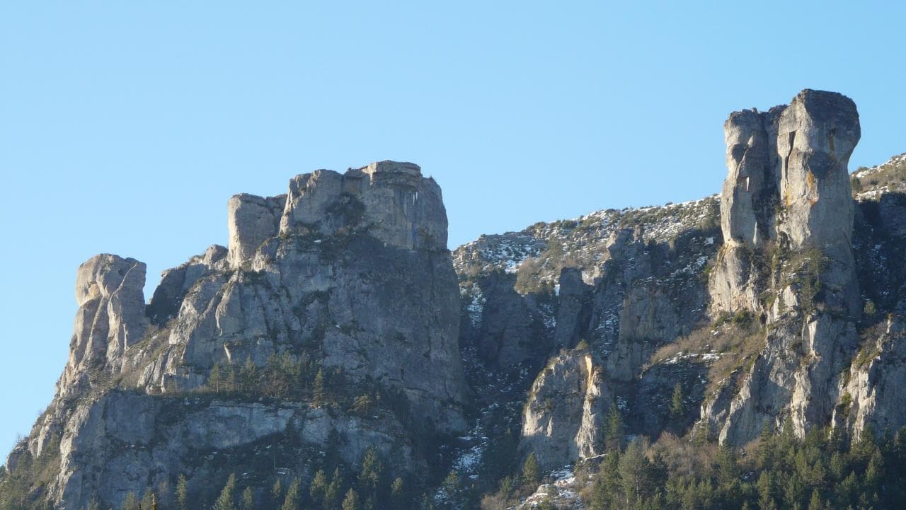 Rochers de rocheforts - Couronnes du Causse Méjean