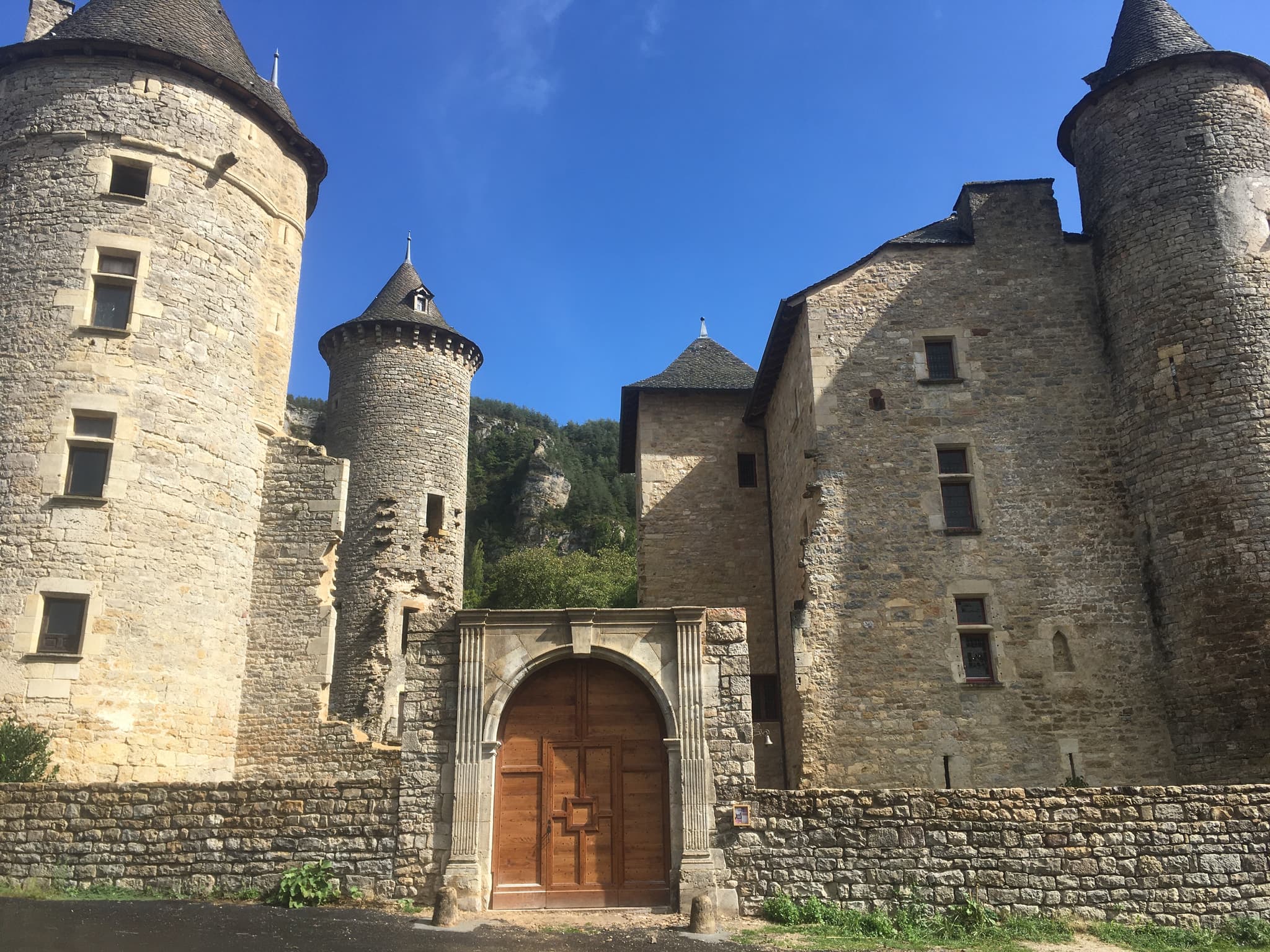 Entrée du château