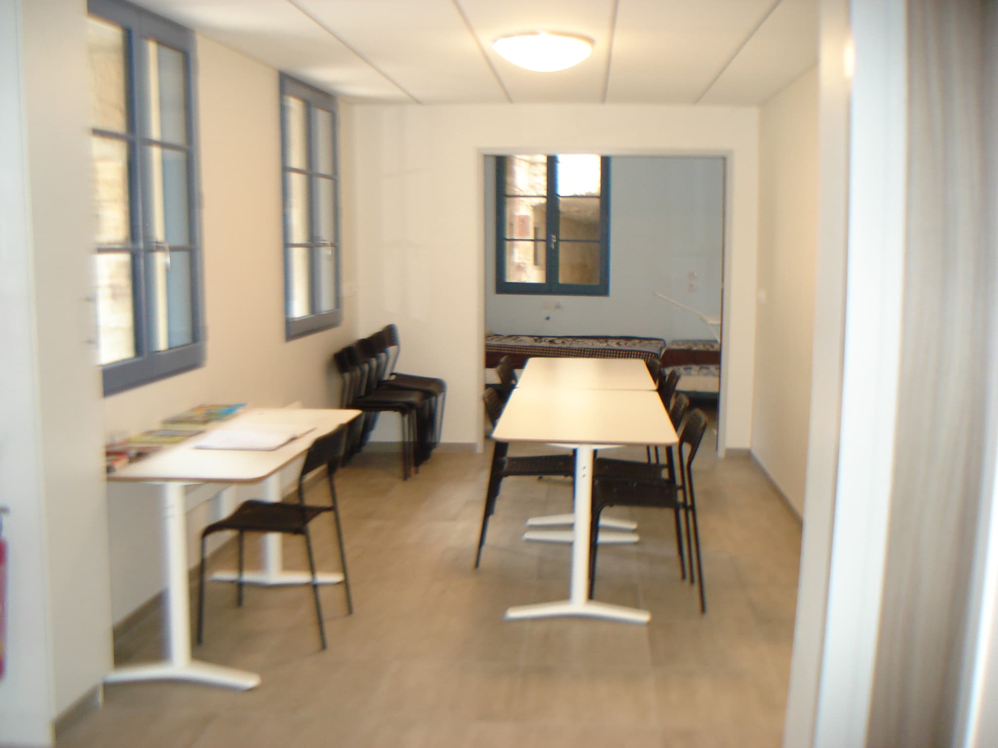 Gîte d'étape communal de La Canourgue - Salle commune