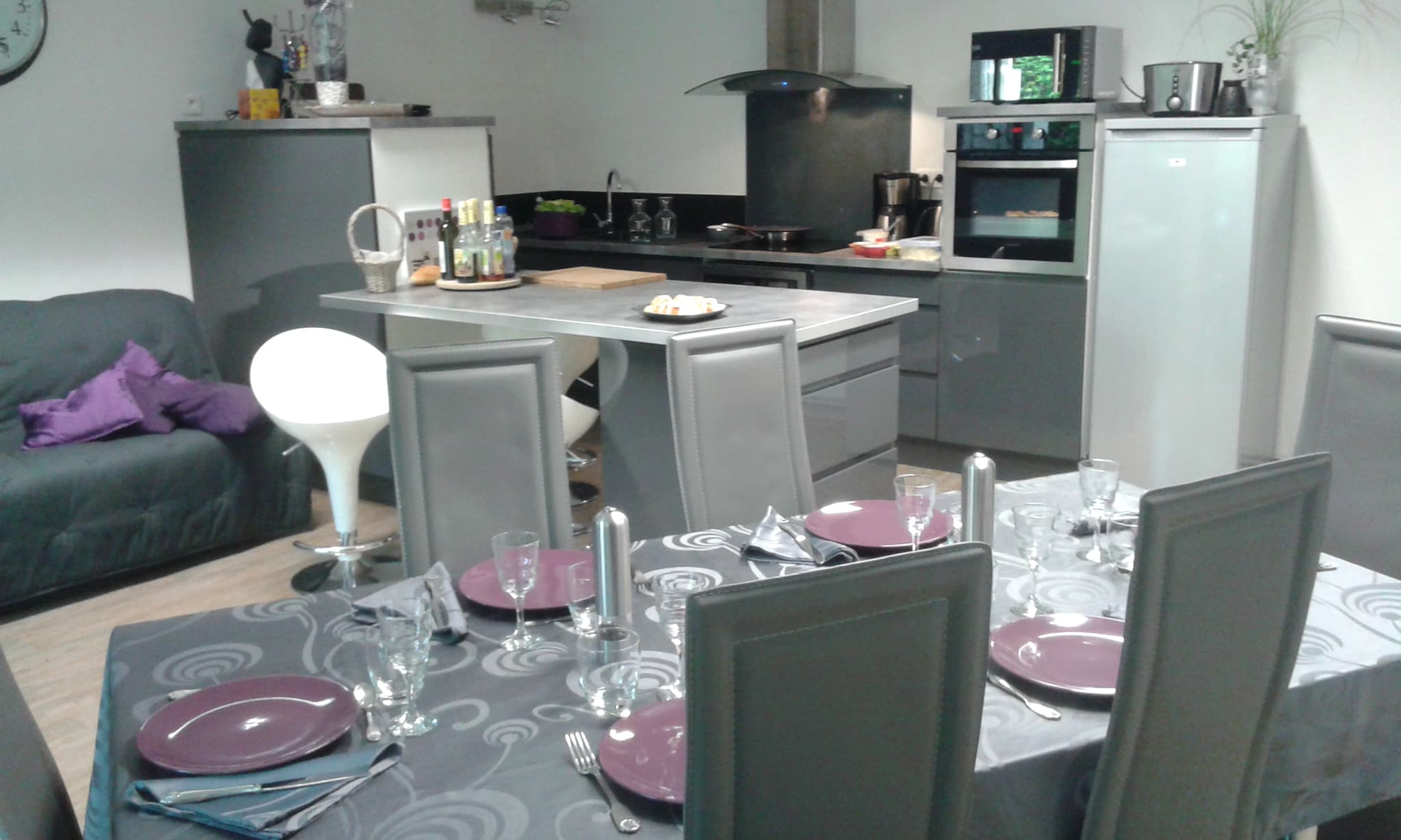Table du diner-Sejour