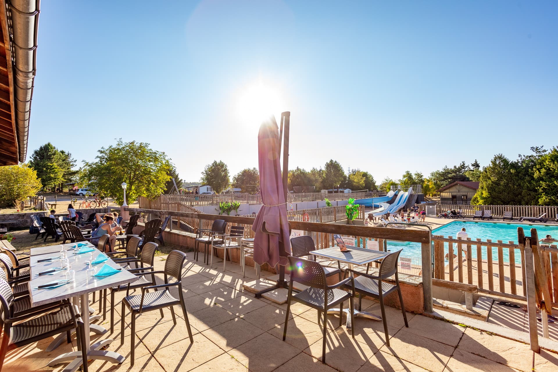 Camping les sous bois du lac - Chastanier