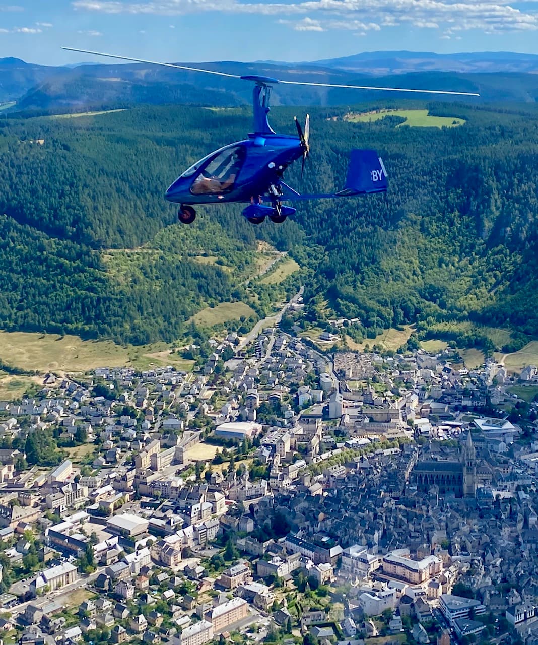 Ulm Lozere, autogire, Magni M24 Plus, ansaldo, mende