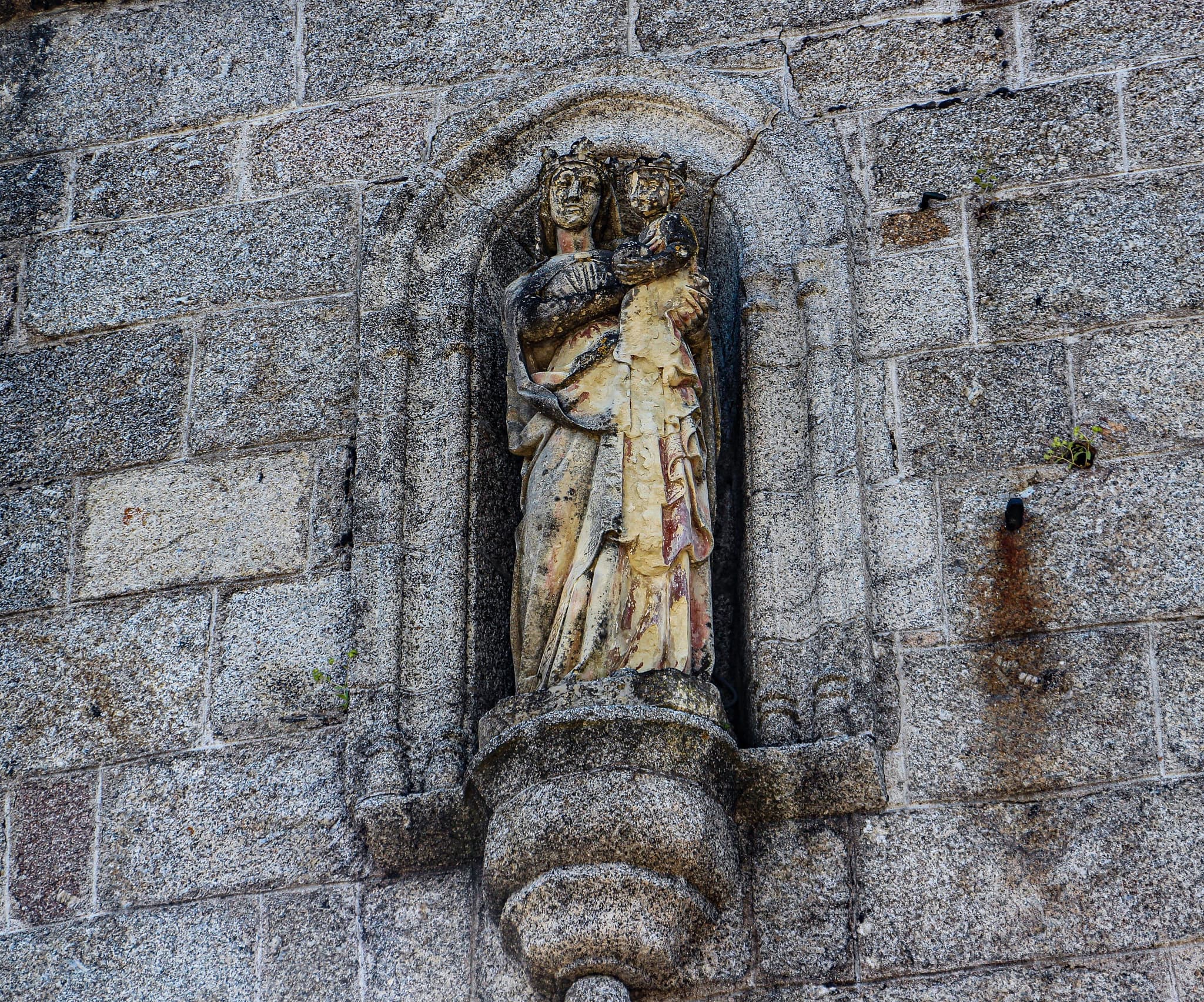 Vierge - Église Fournels