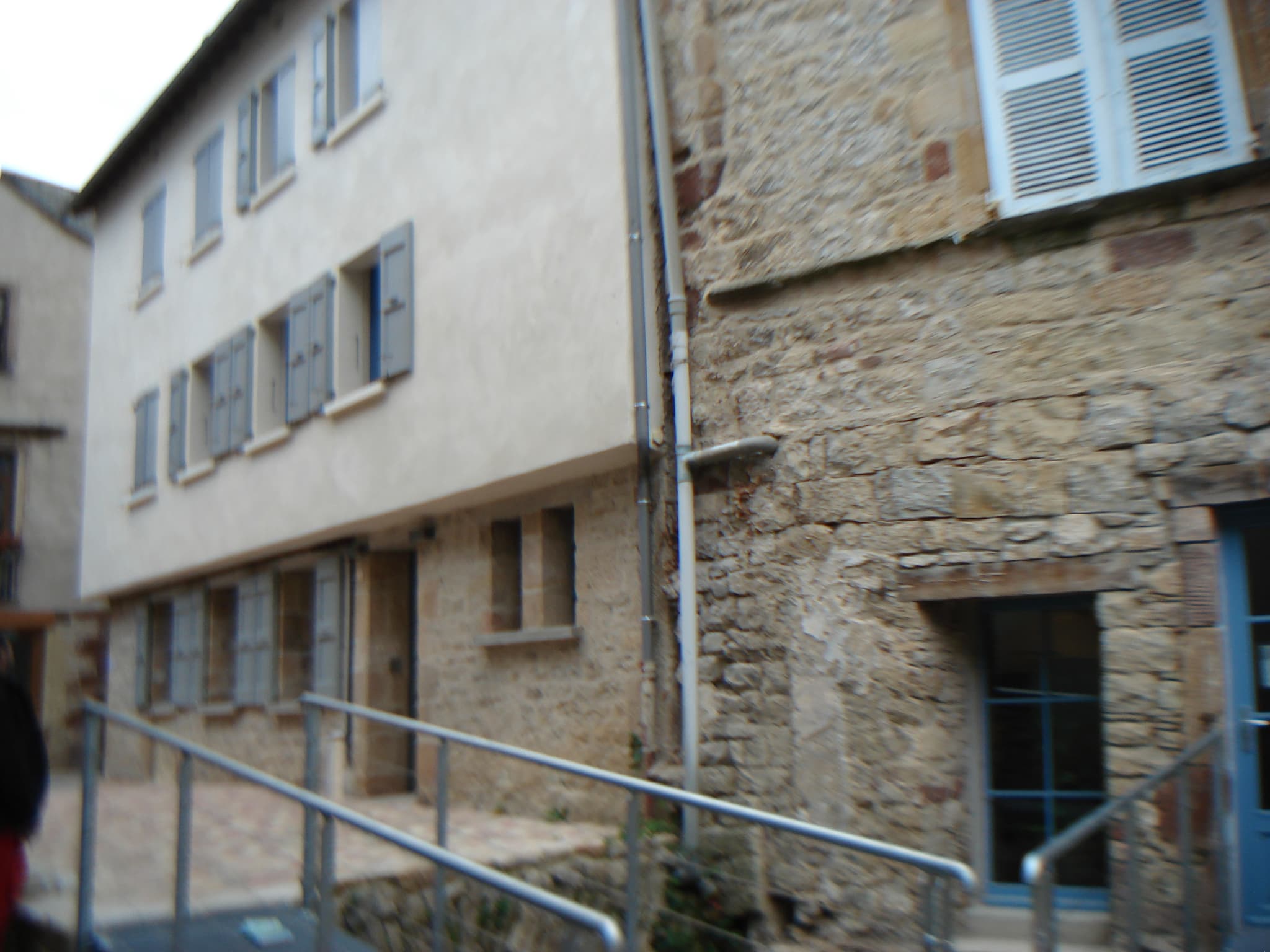 Gîte d'étape communal de La Canourgue - Vue de la passerelle