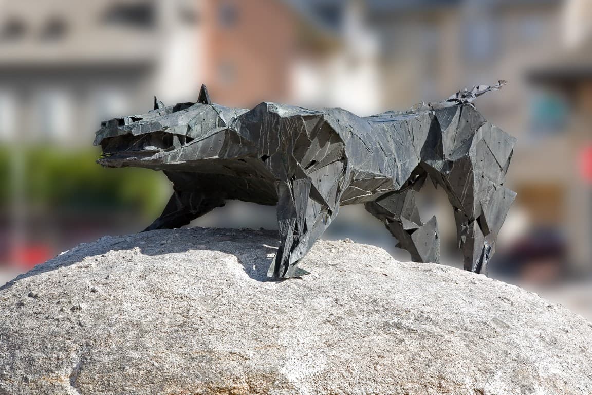 Statue de la Bête