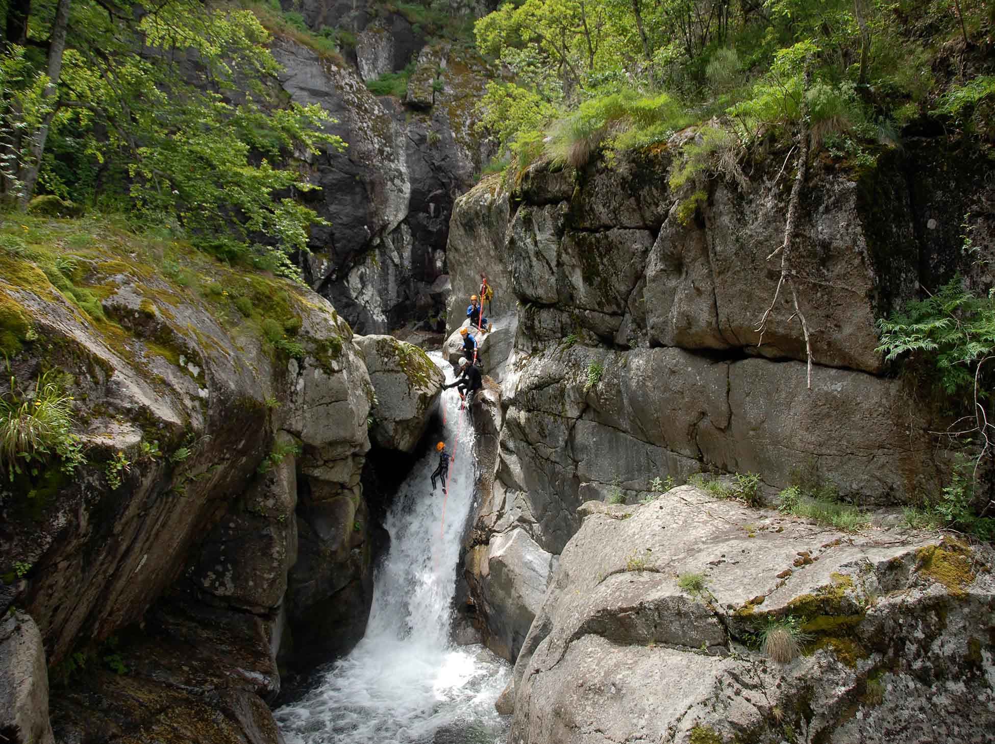 Canyon-canyoning-gorges-tapoul-lozere - La Cazelle Sport Nature