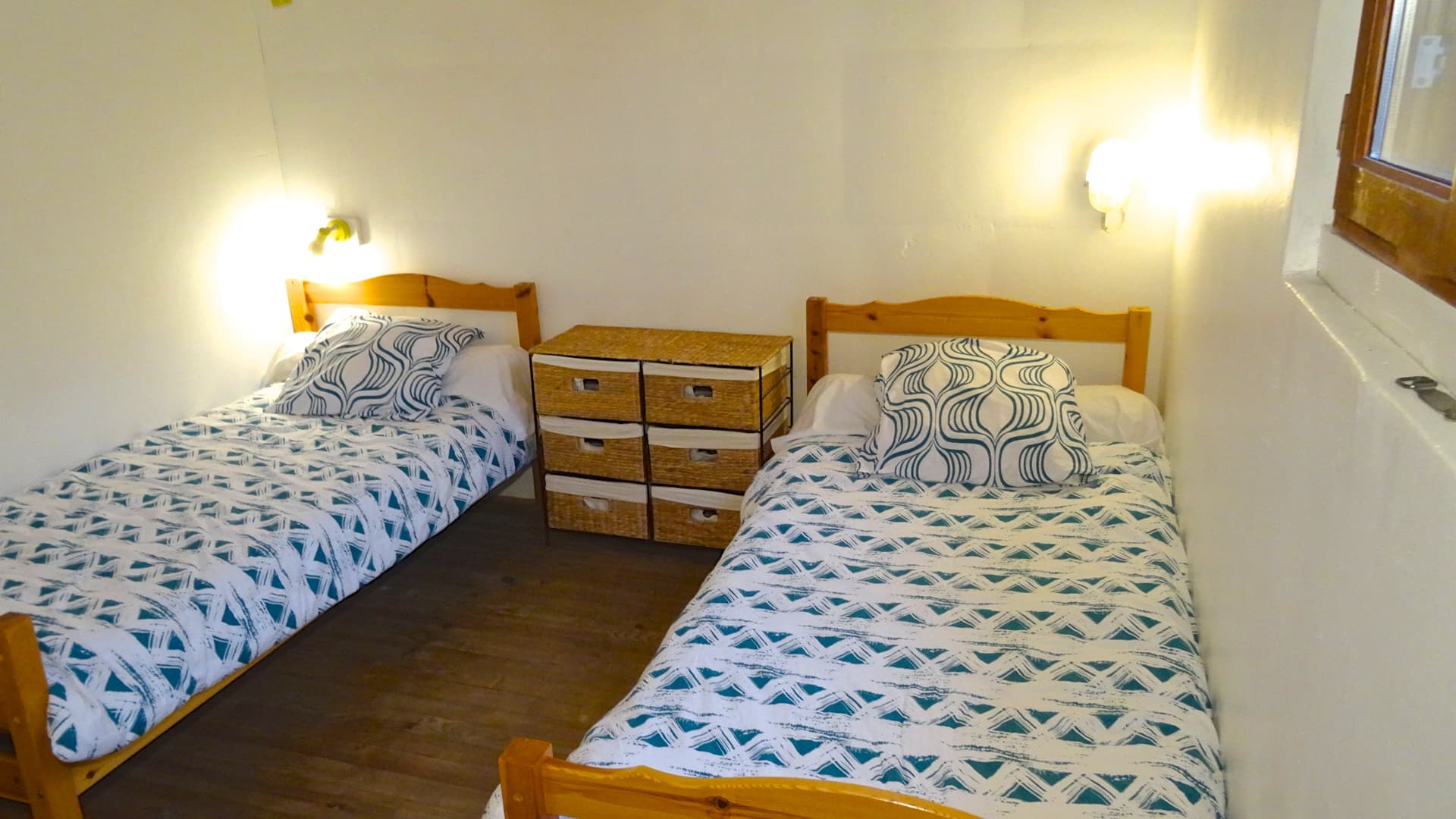 Chambre 2 lits