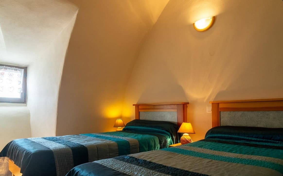 Chambre 2 lits, Gîte de la Vieille Ecole au Bruel, Gorges du Tarn