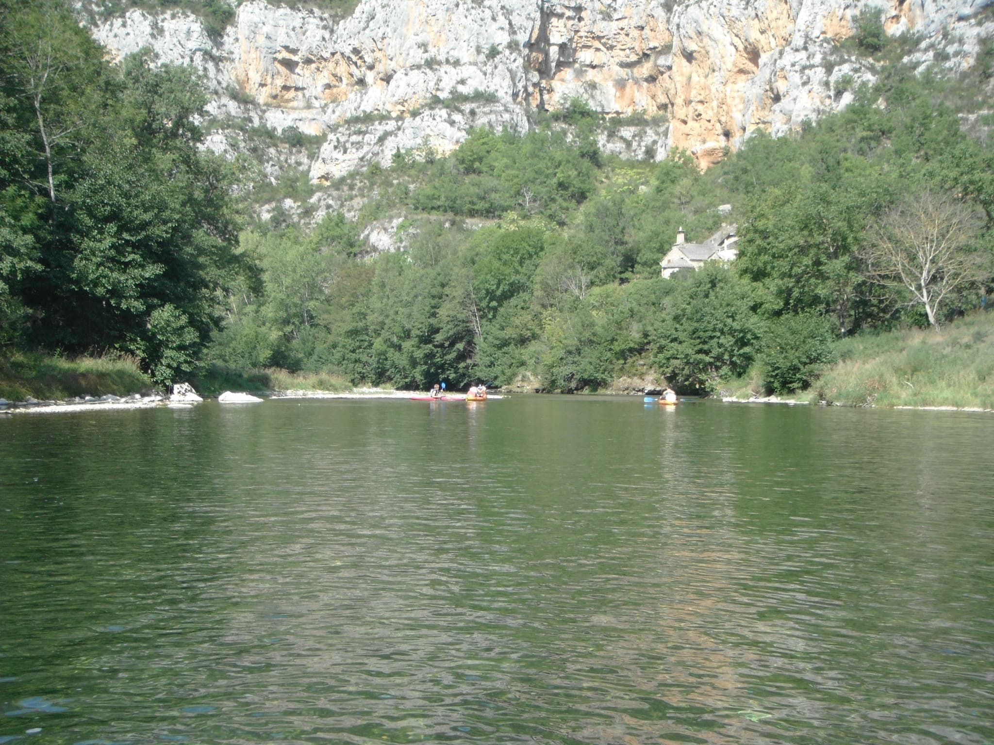 Decente du Tarn entre Prades et Ste Enimie