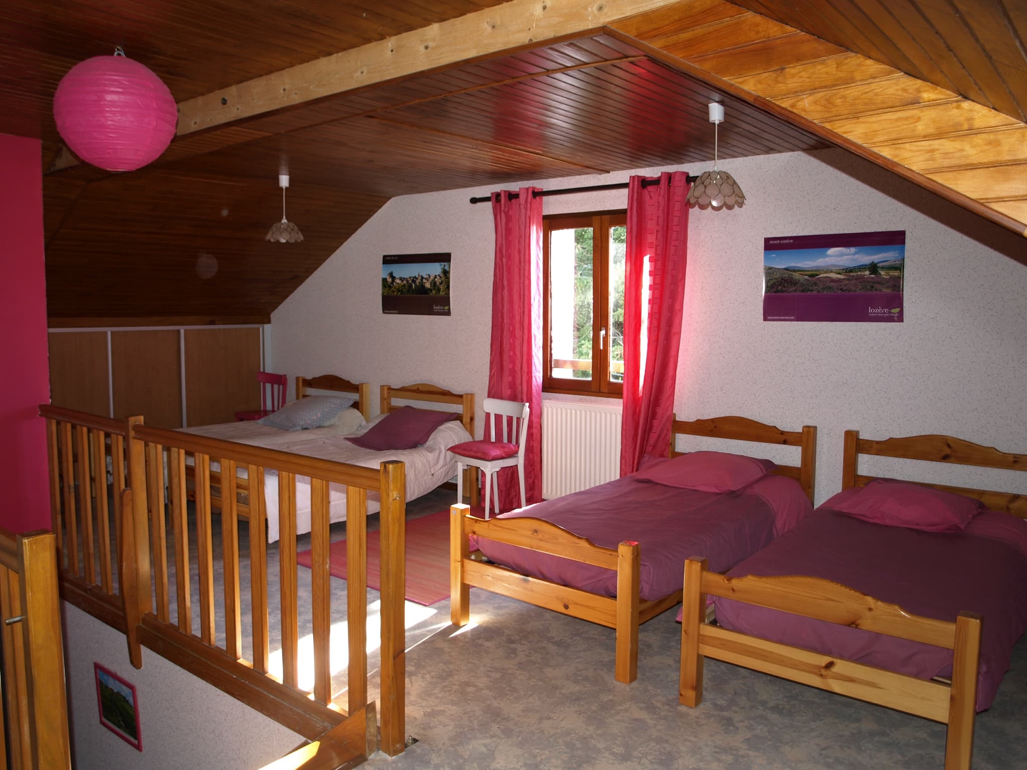 Le dortoir 4 places