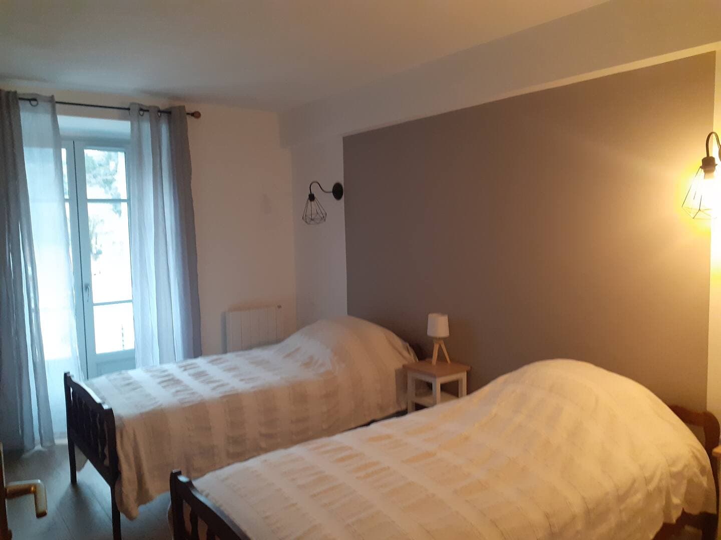 Chambre à 2 lits simples