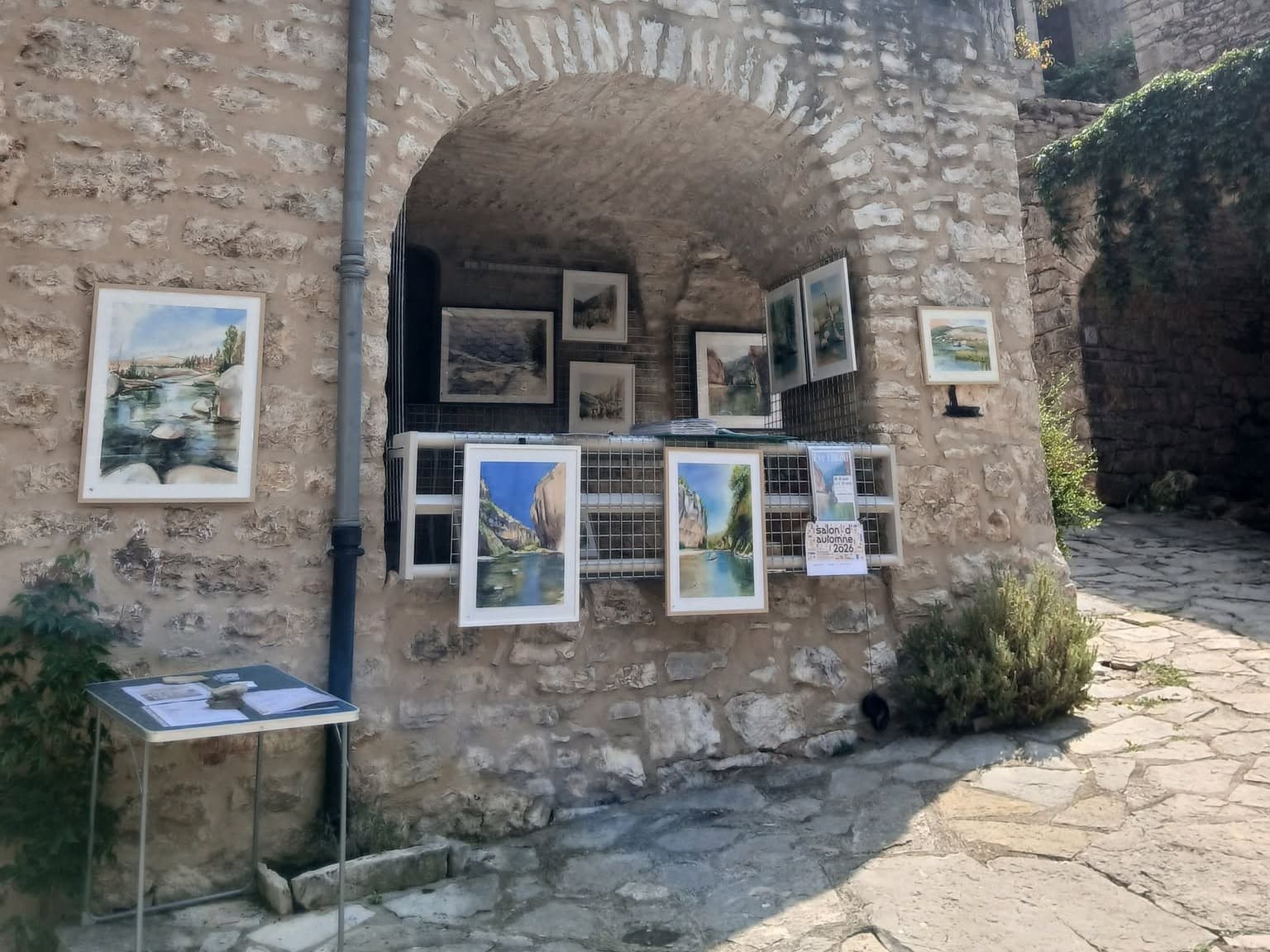 Expo sous les voutes