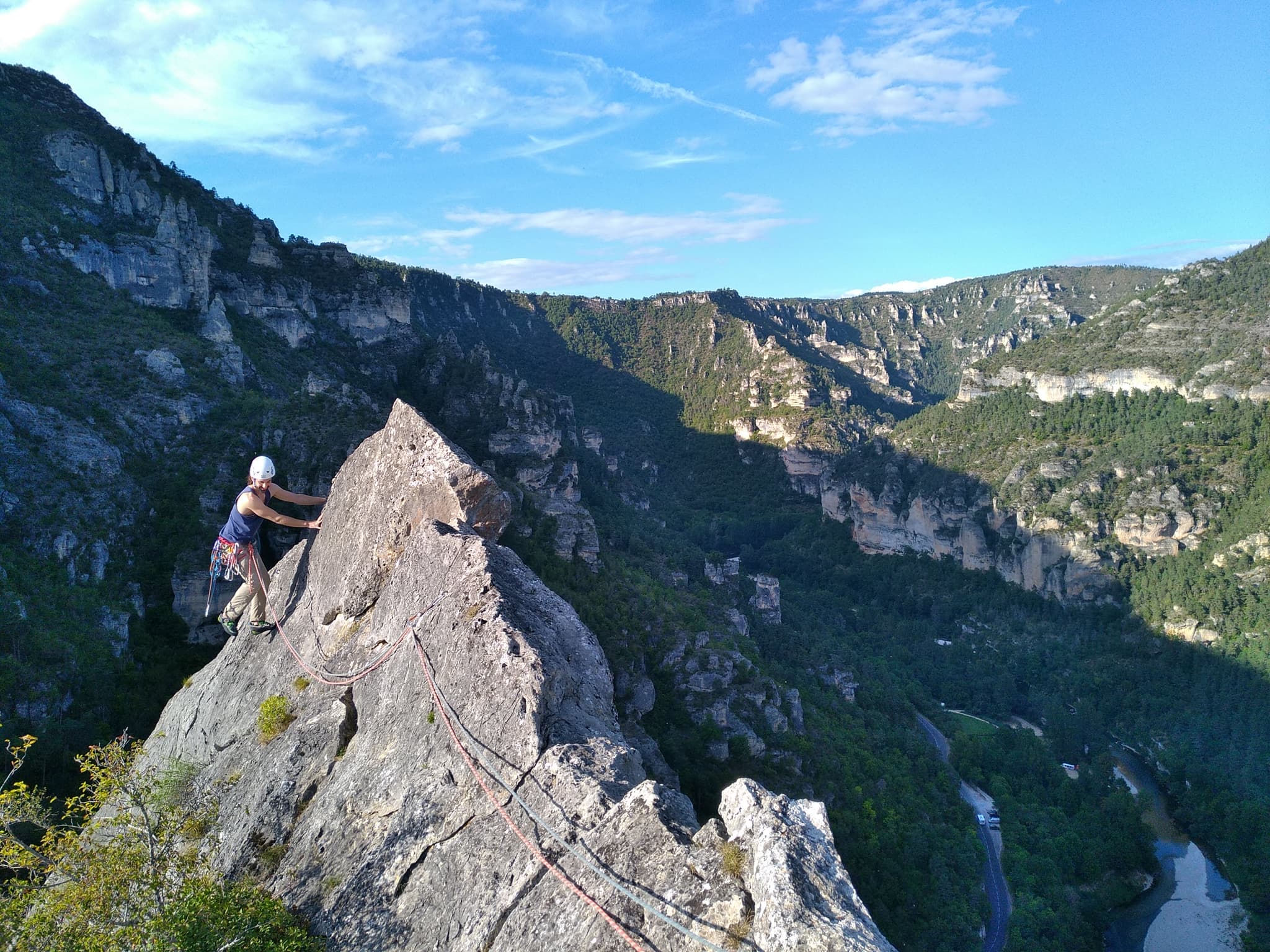 Roc Aiguille - Grande voie - La Cazelle Sport Nature