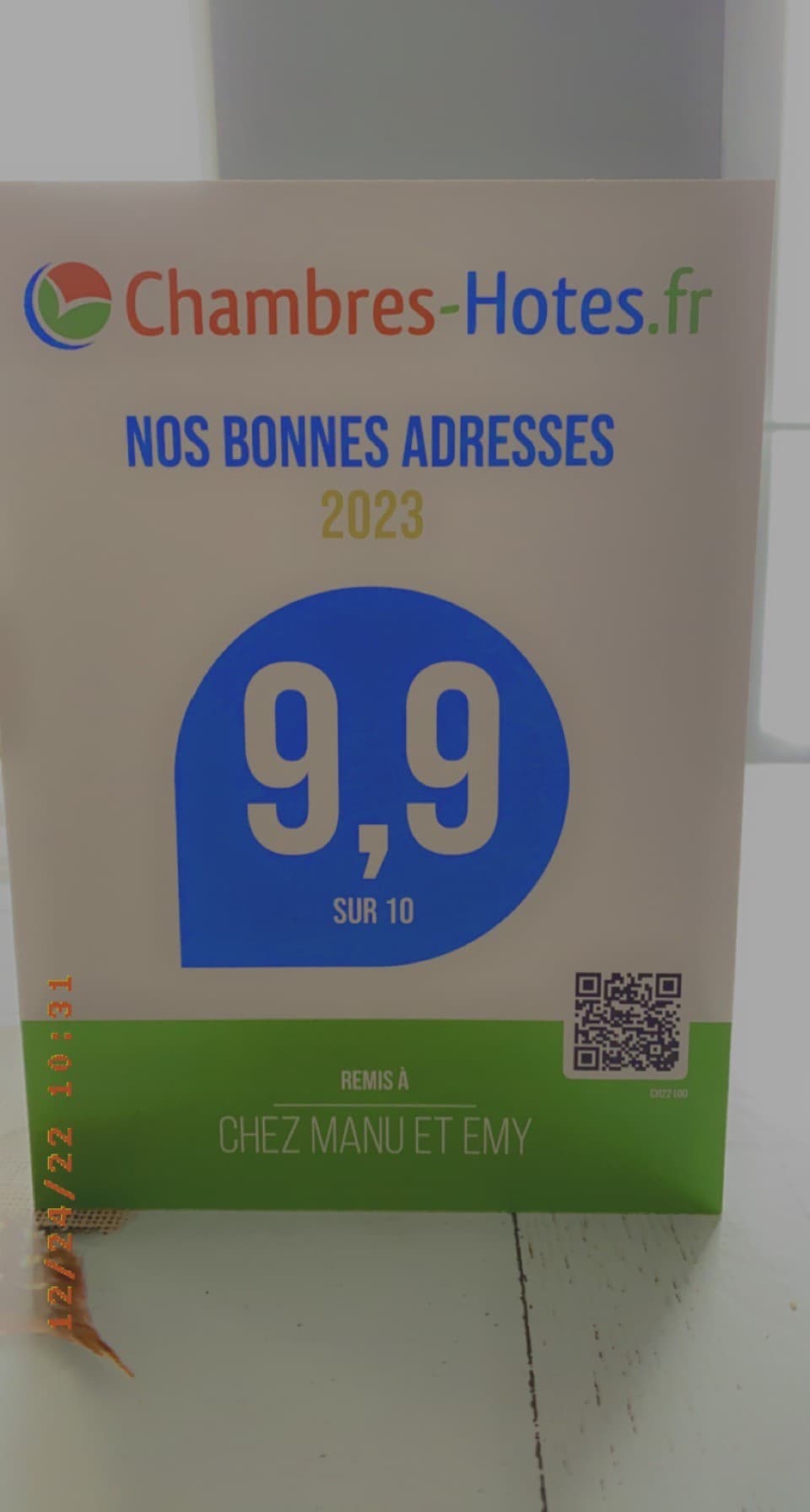 Label bonne adresse 2023