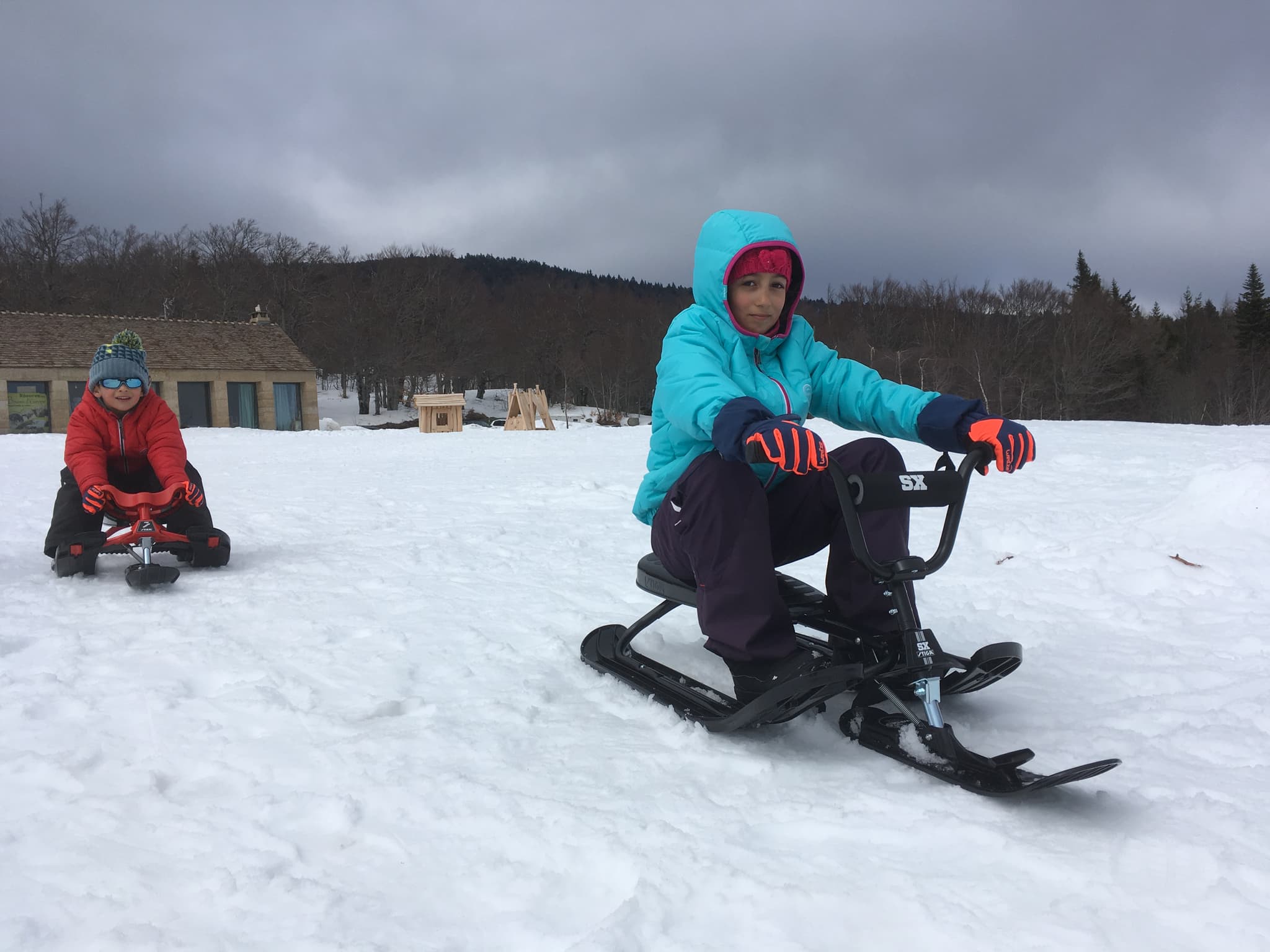 Luge à volant