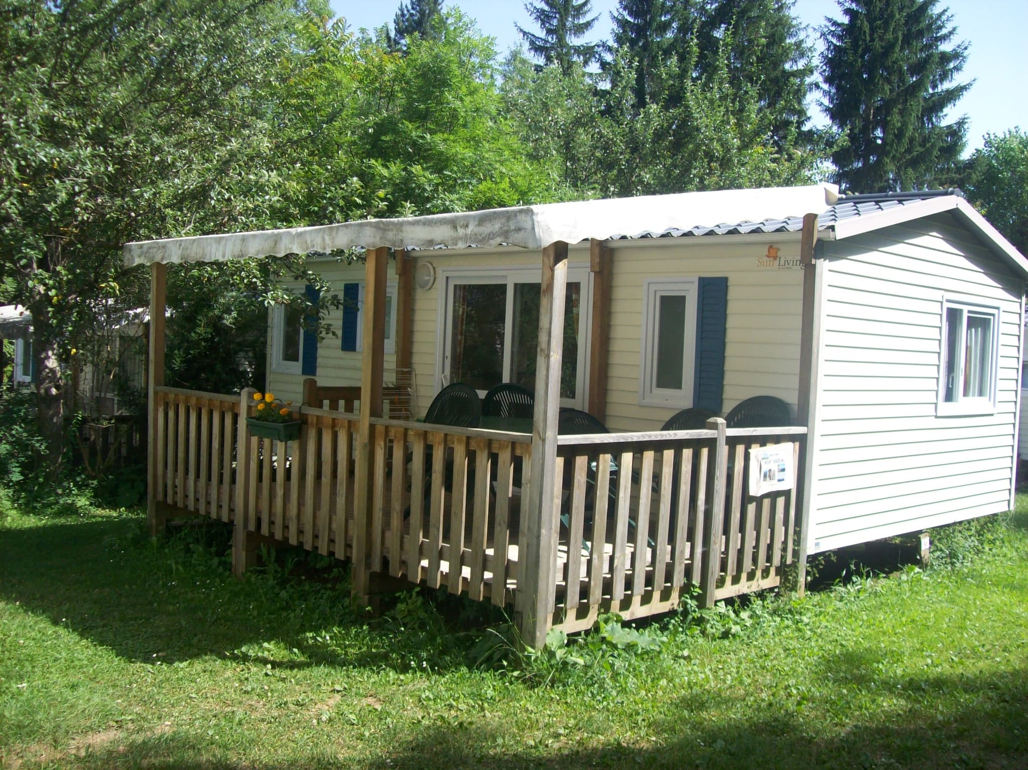 - mobilhome 1 à 4 pers