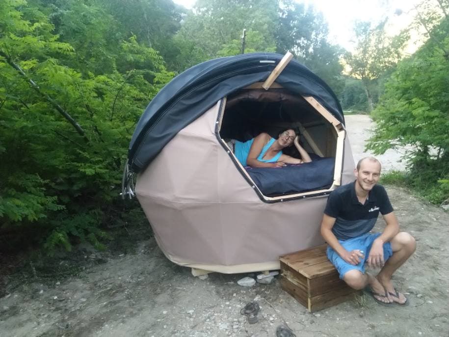Tente Dodome Camping le Gabitou