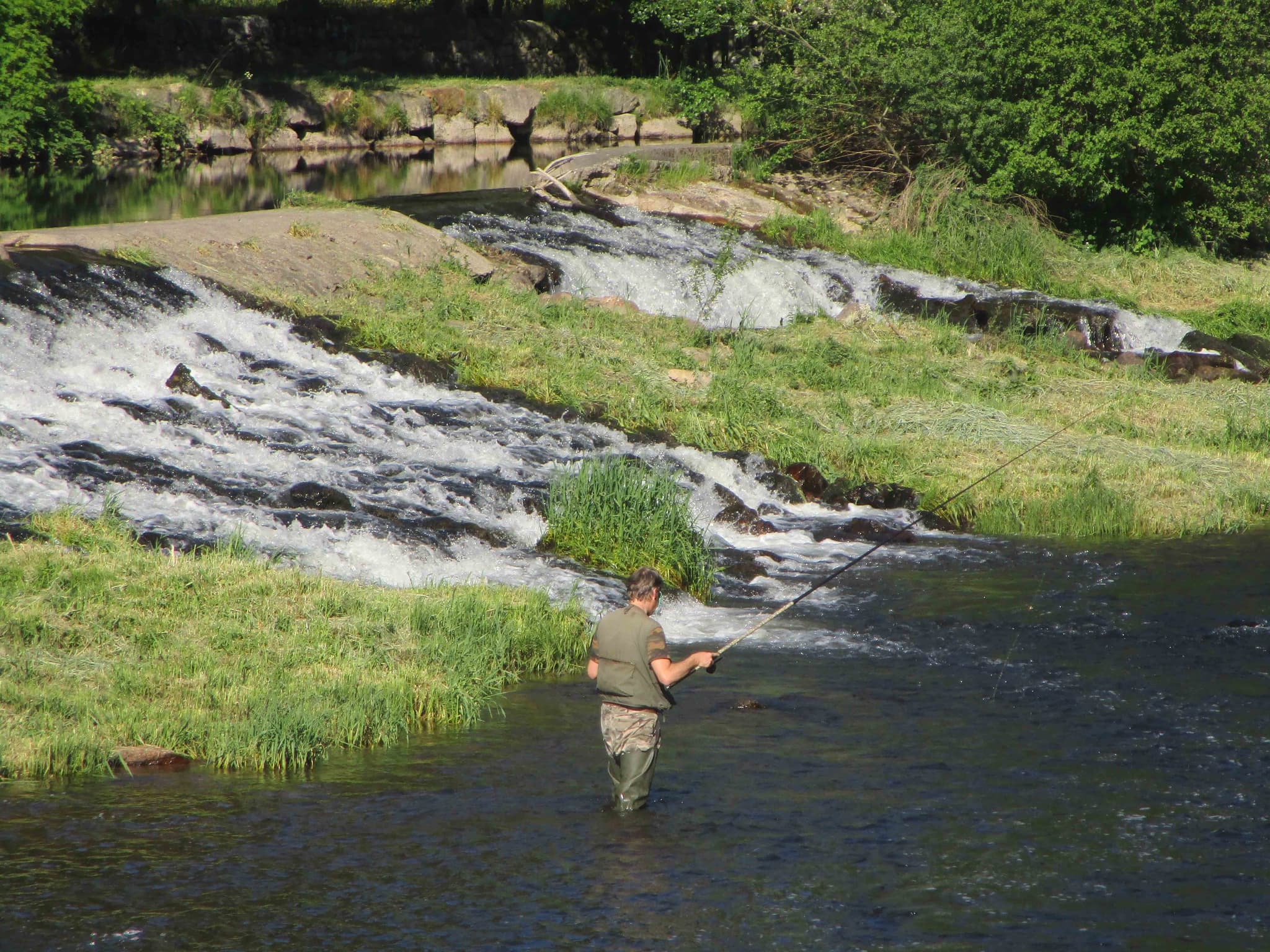 Pêcher sur place