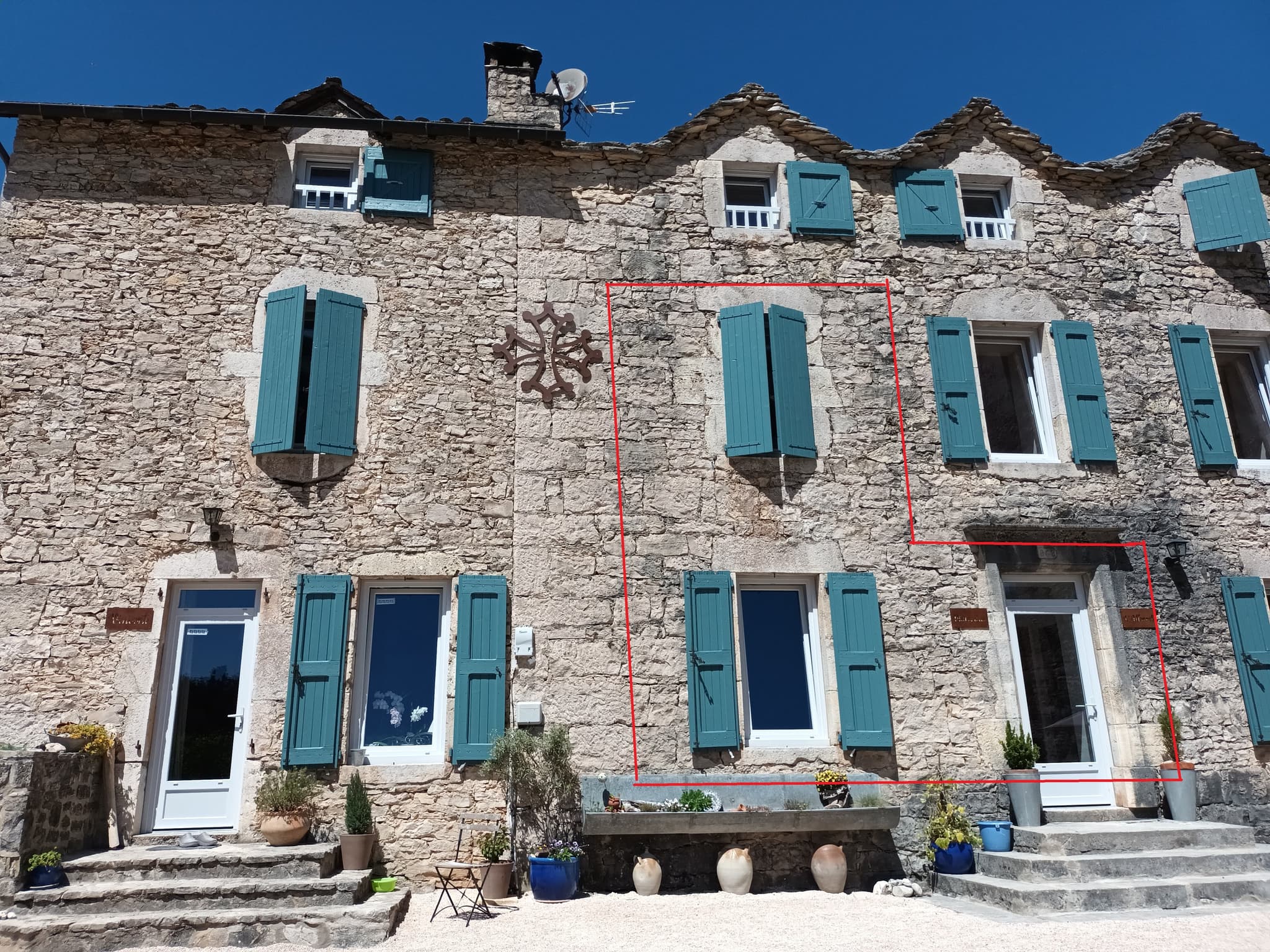 Photo découpe gîte philomène