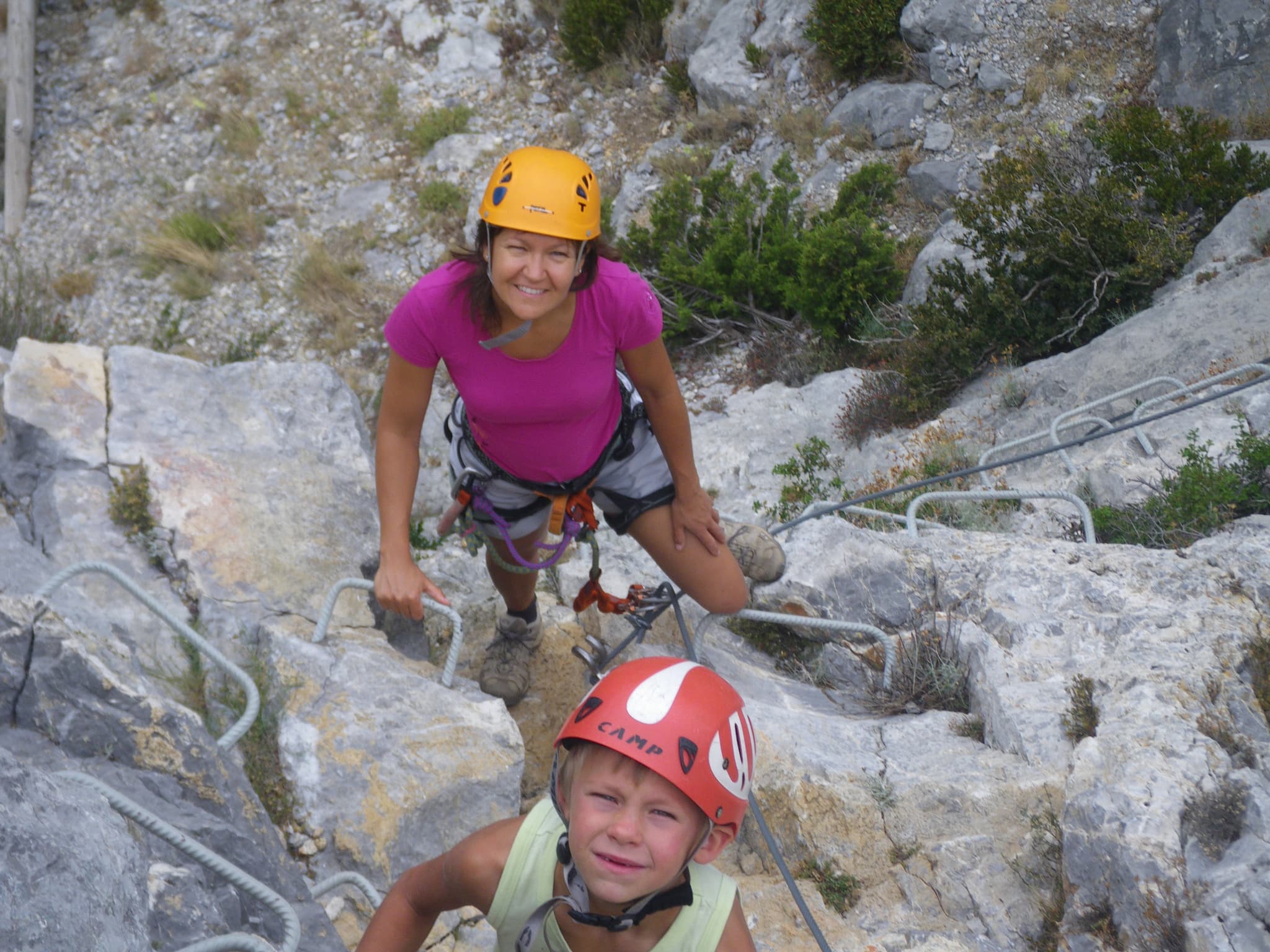 La via ferrata dès 5 ans