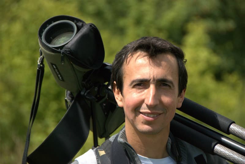 Antoine Cubaixo, guide ornithologue