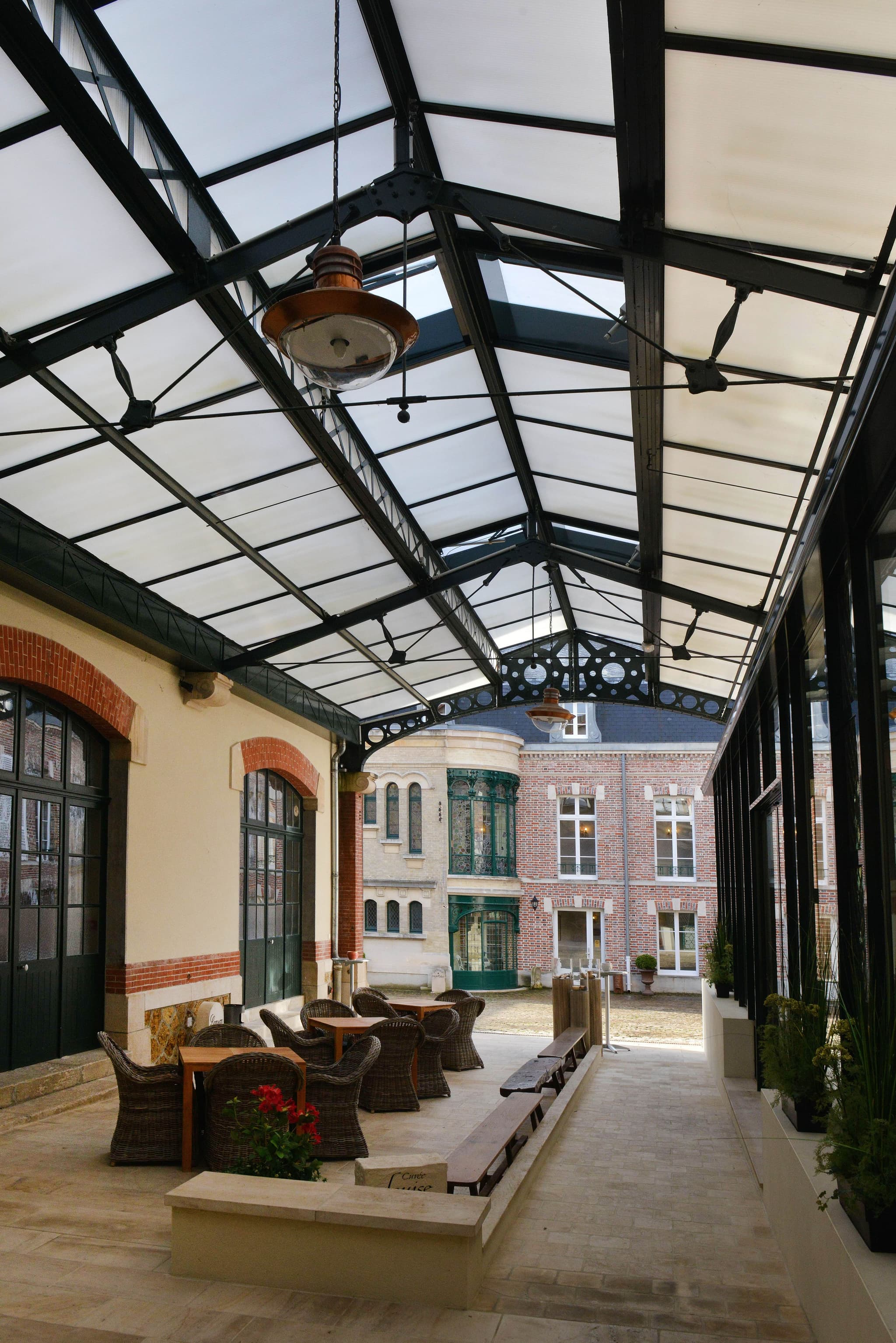 Verrière verticale