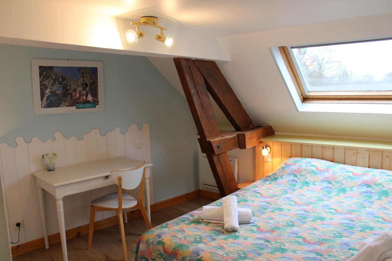 Chambre 1 - étage - lit 160/200