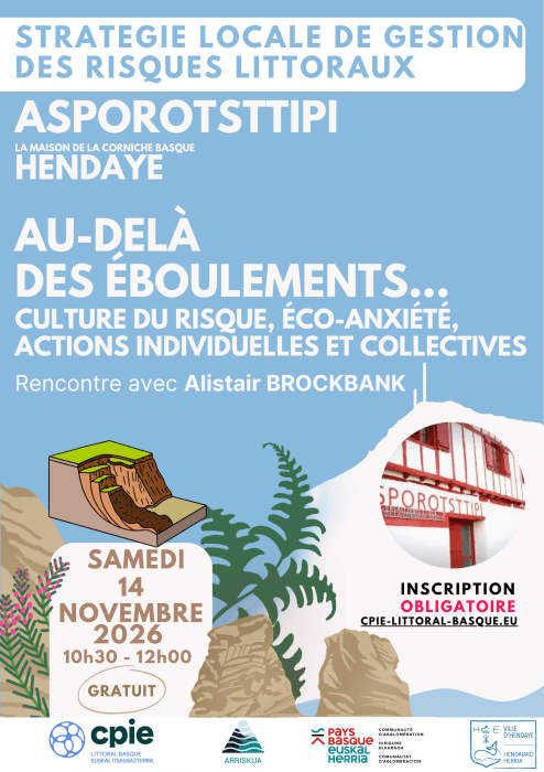 Au-delà des éboulements... - CPIE Littoral Basque - Hendaye Tourisme