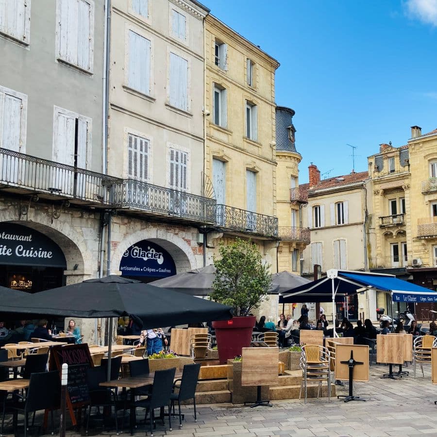 place de la ville d'Agen