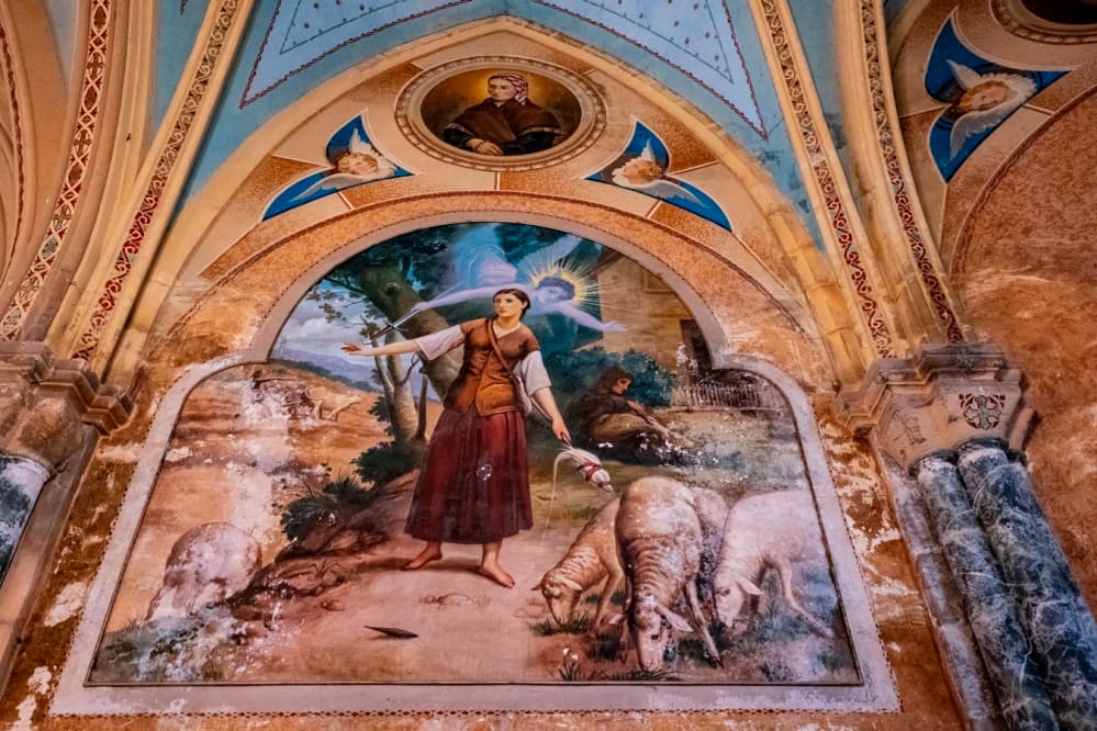 Eglise peinture Masutti Baleyssagues