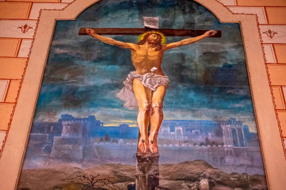 Eglise peinture Masutti Baleyssagues