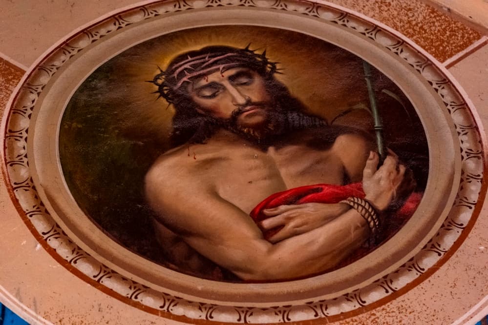 Eglise peinture Masutti Baleyssagues
