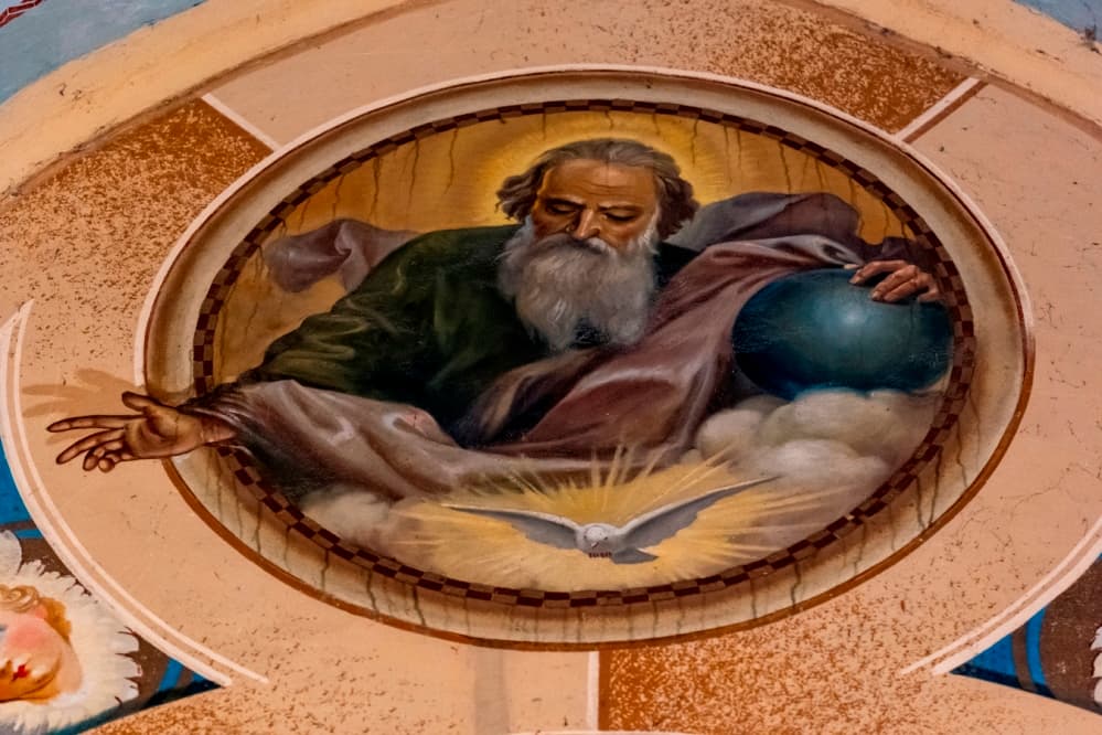 Eglise peinture Masutti Baleyssagues